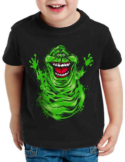 style3 Print-Shirt Kinder T-Shirt Slimer geisterjäger gespenst