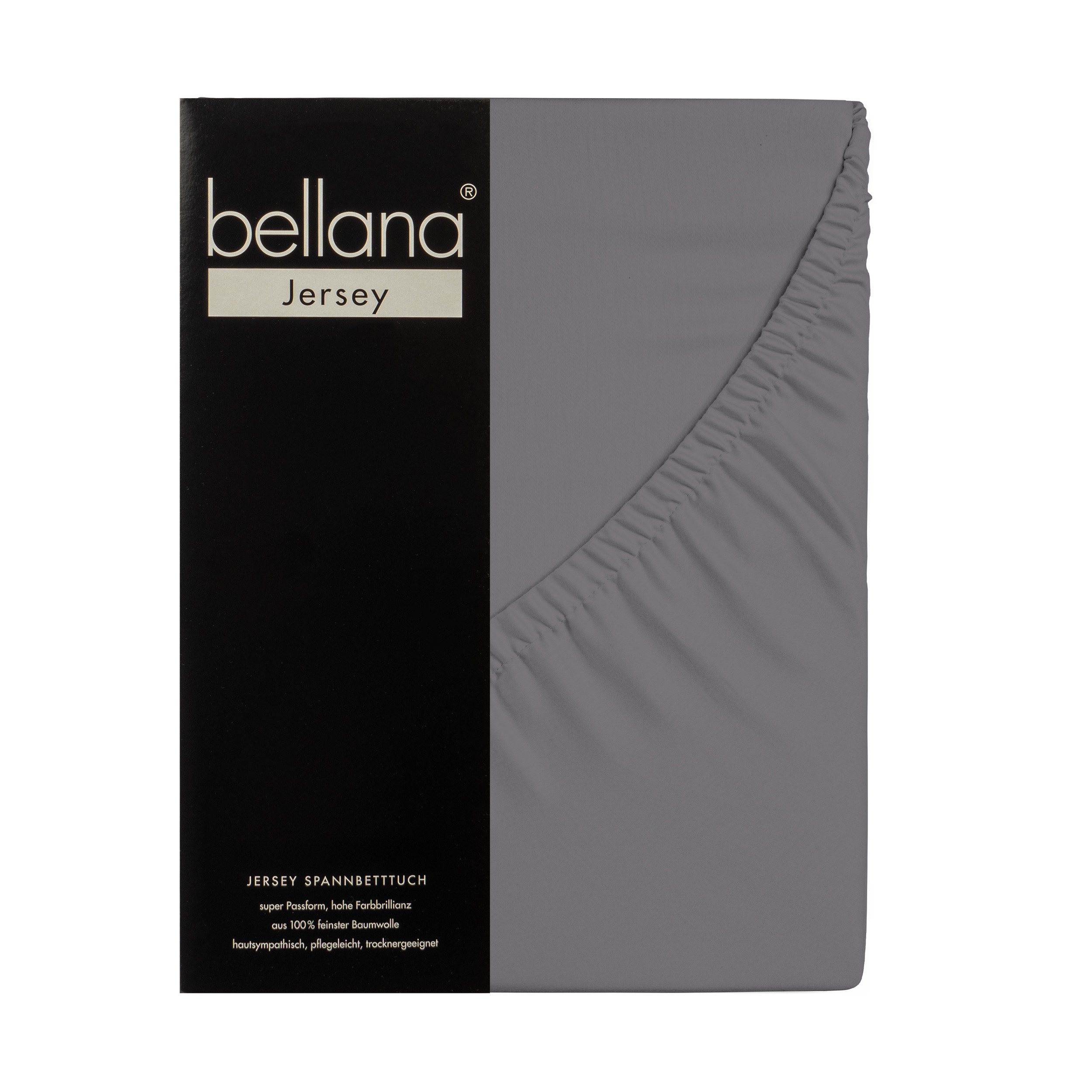 bellana Spannbettlaken Bellana jersey, Jersey, Gummizug: rundum, (1 Stück), 120g/m², 100% Baumwolle