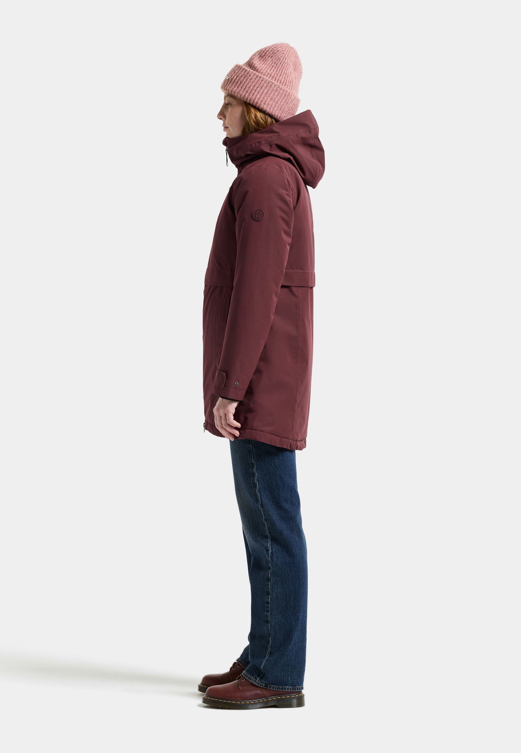 Didriksons Winterjacke Damen Winterparka Wasserdicht TIRIL mit Kapuze mit Taschen