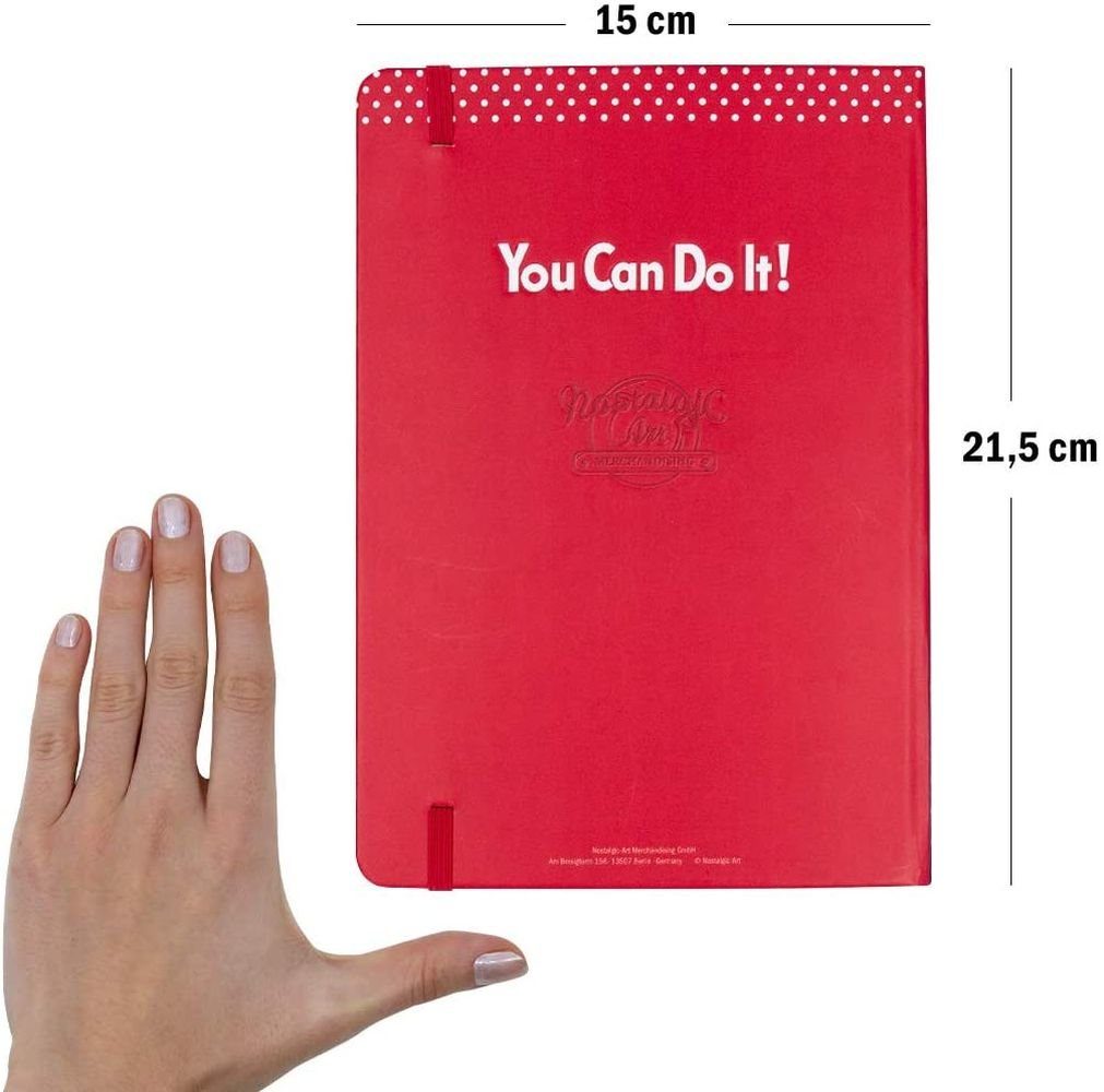 Thumbnail - Nostalgic-Art Notizbuch Notizbuch - USA - We Can Do It - Dots