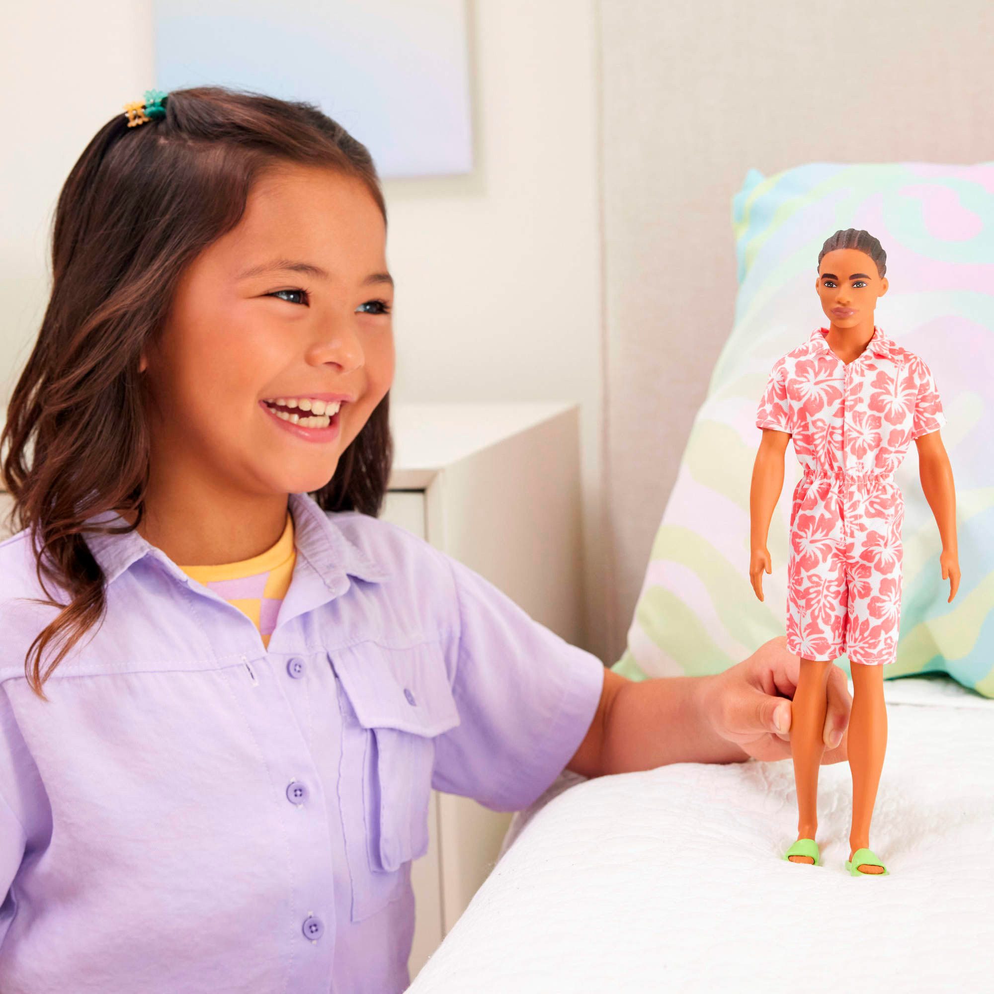 Barbie Anziehpuppe Fashionista Ken-Puppe - Printed günstig online kaufen