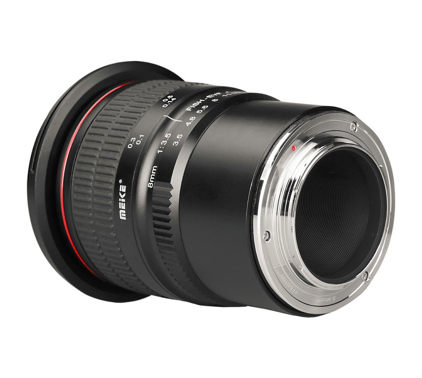 Fujifilm X-Mount Meike Objektiv für Fisheye-Objektiv MK-8mm-F/3.5