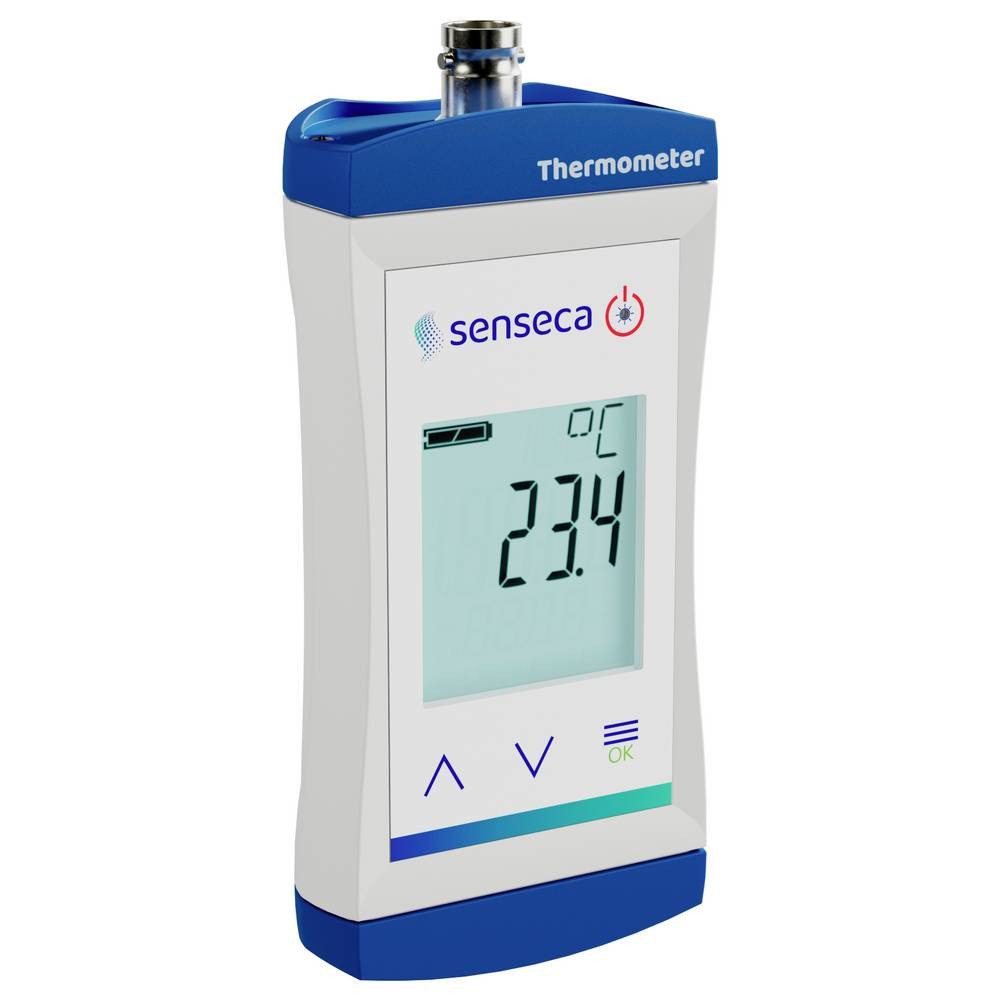 Senseca Außentemperaturanzeige Wasserdichtes Alarmthermometer für BNC Wechselfühler 486749