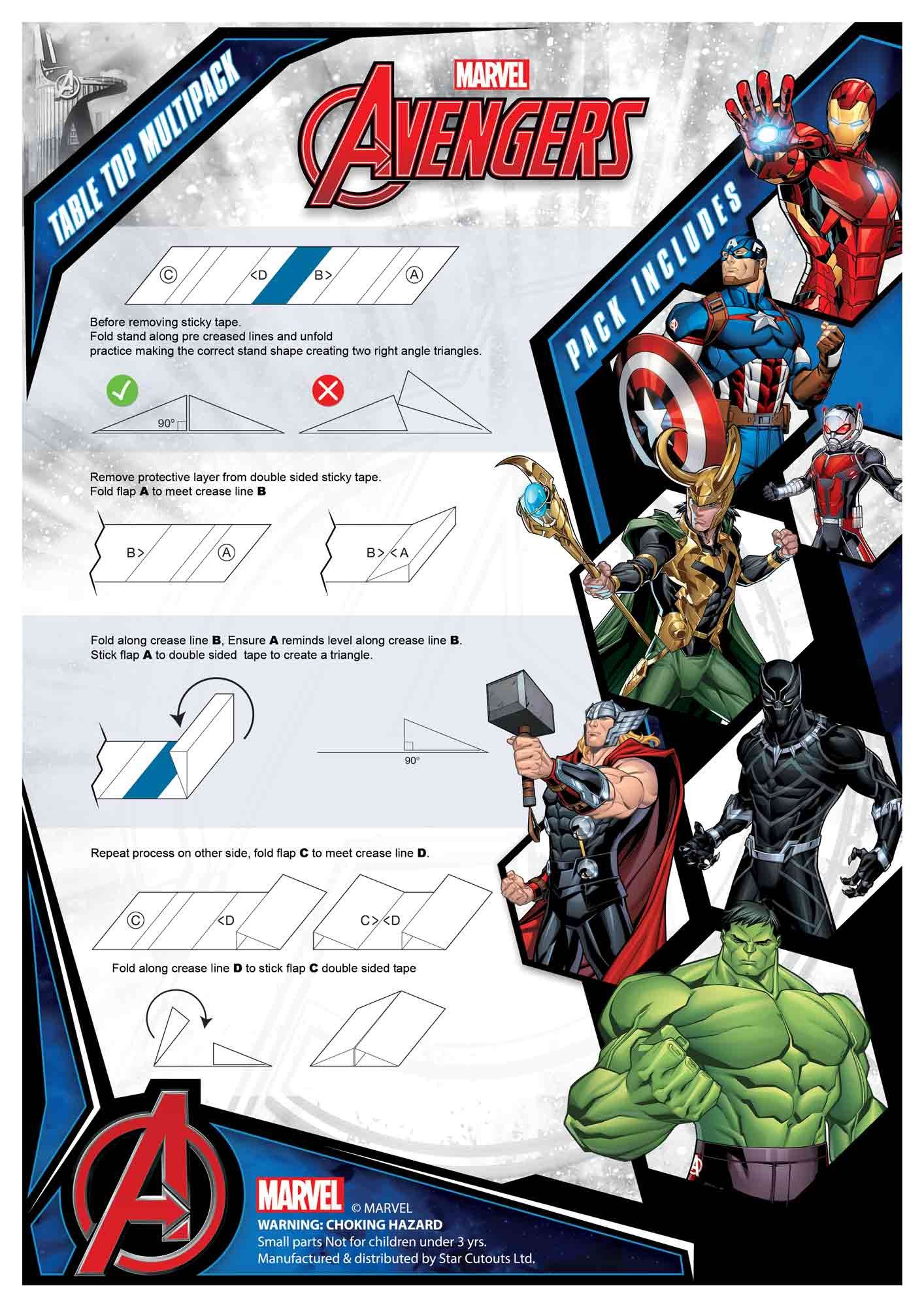 Dekofigur Avengers - Künstlerbedarf - Table Tops günstig online kaufen