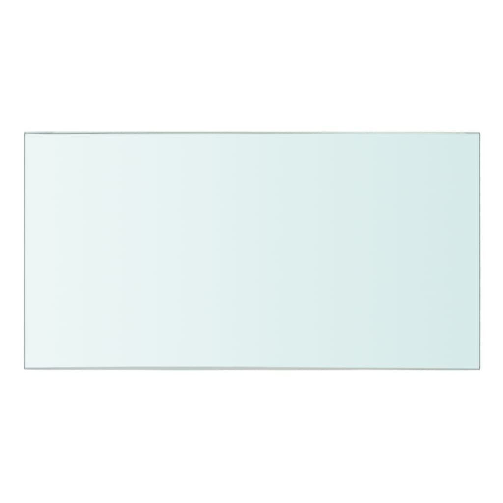 Wandregal 30 12 x Stk. Glas cm Transparent furnicato 2 Regalböden
