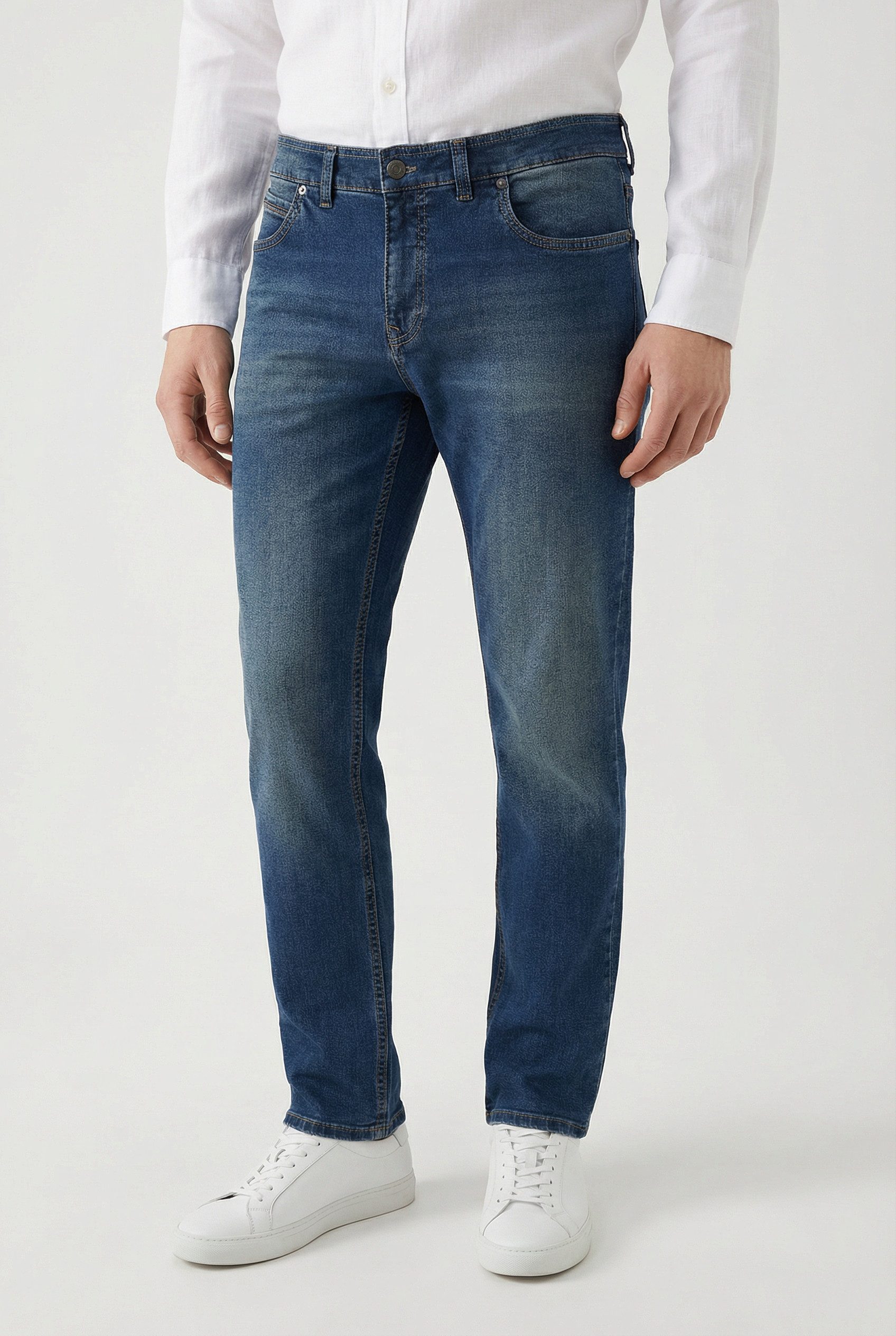 OLYMP 5-Pocket-Jeans Oskar