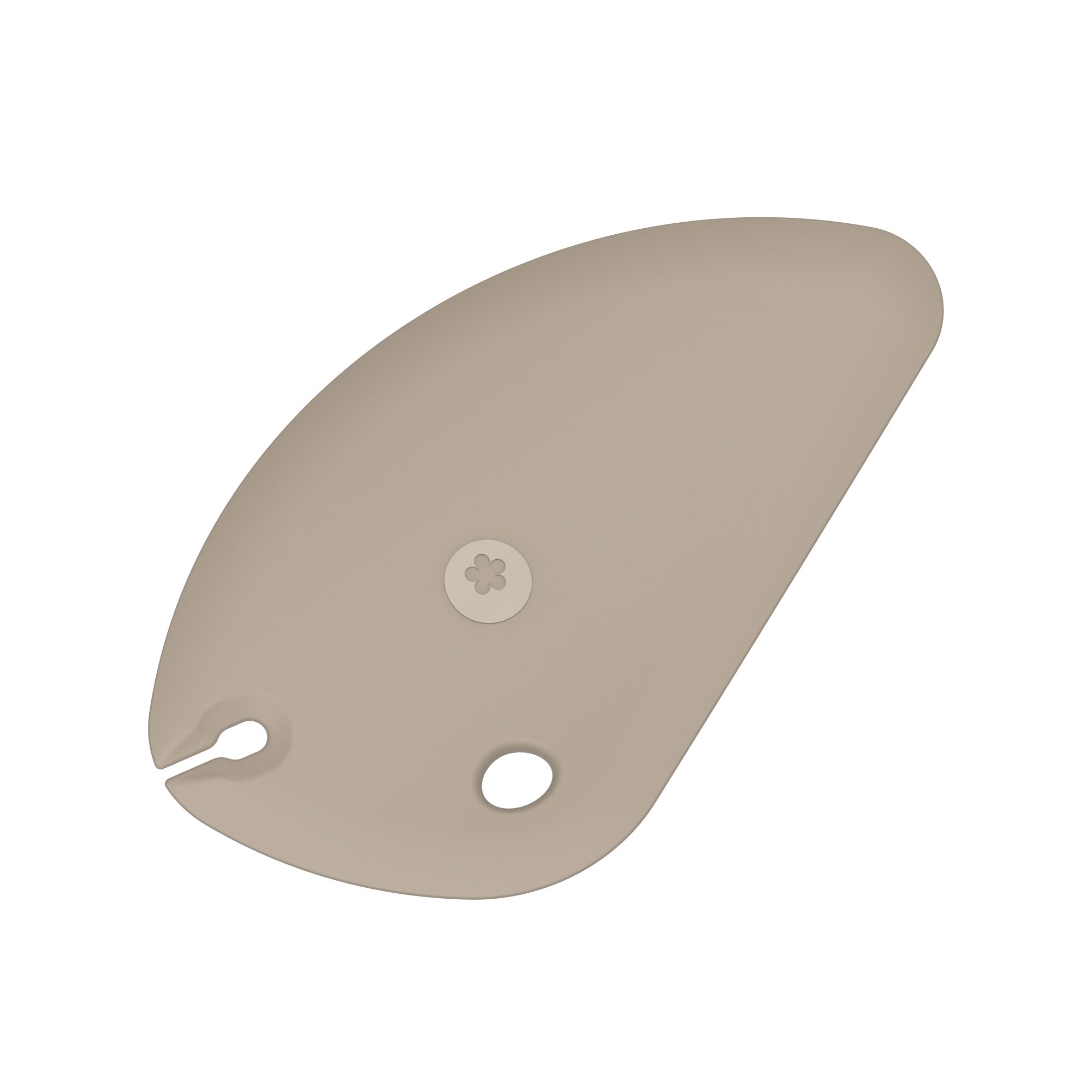 Teigschaber Teigkarte Taupe