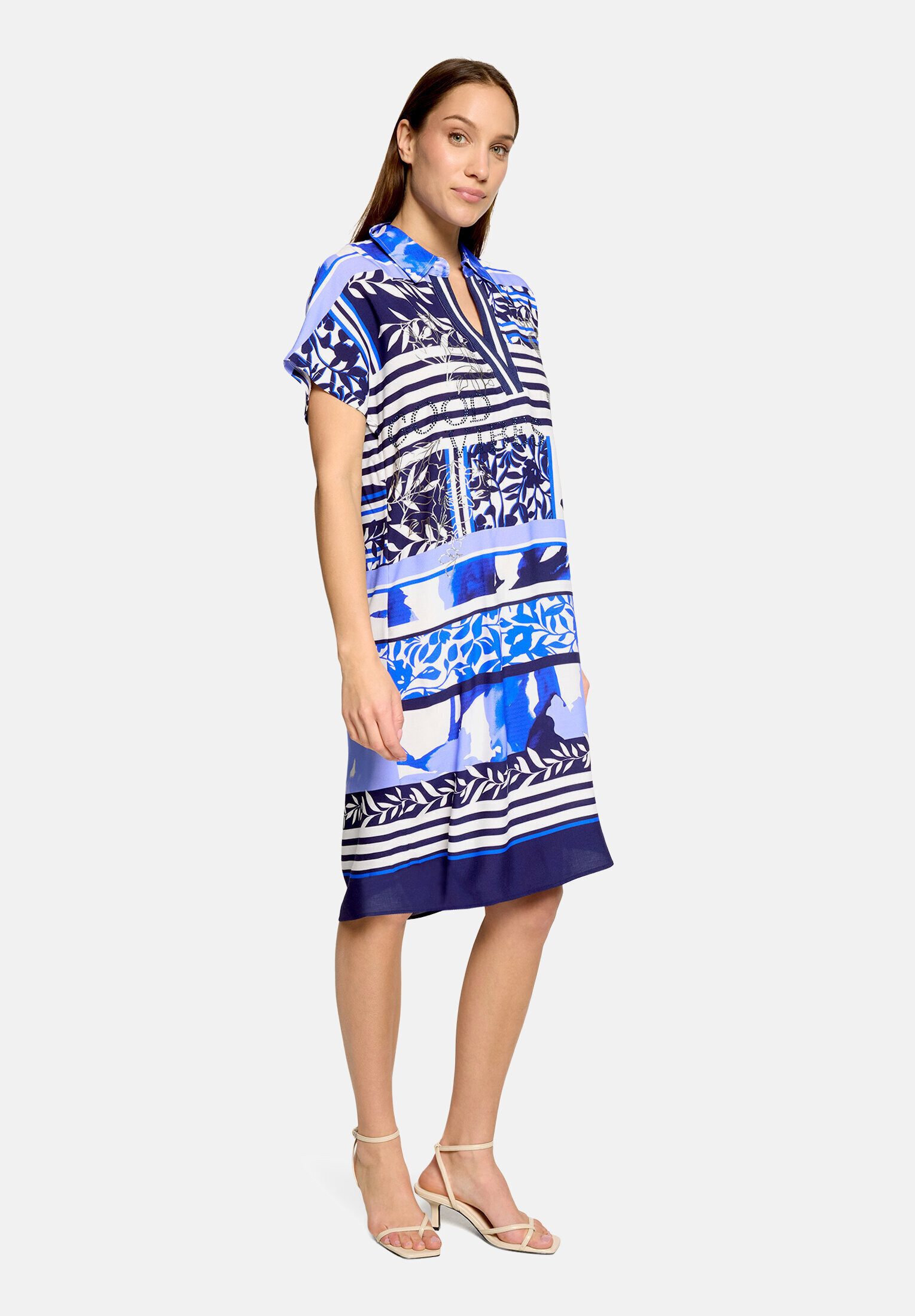 Betty Barclay Sommerkleid Damen mit überschnittenen Ärmeln