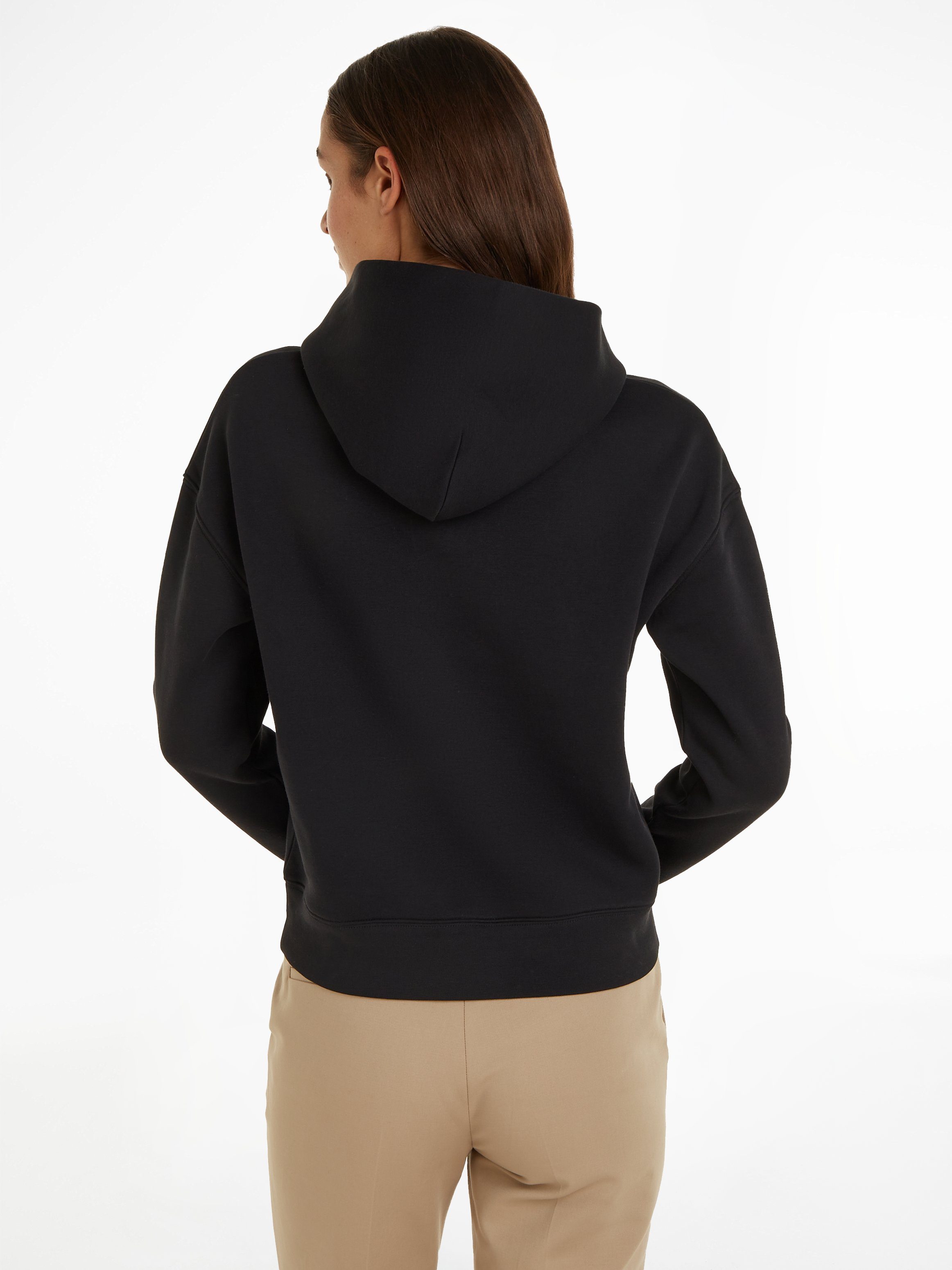 Calvin Klein Kapuzensweatshirt METALLIC MICRO LOGO HOODIE