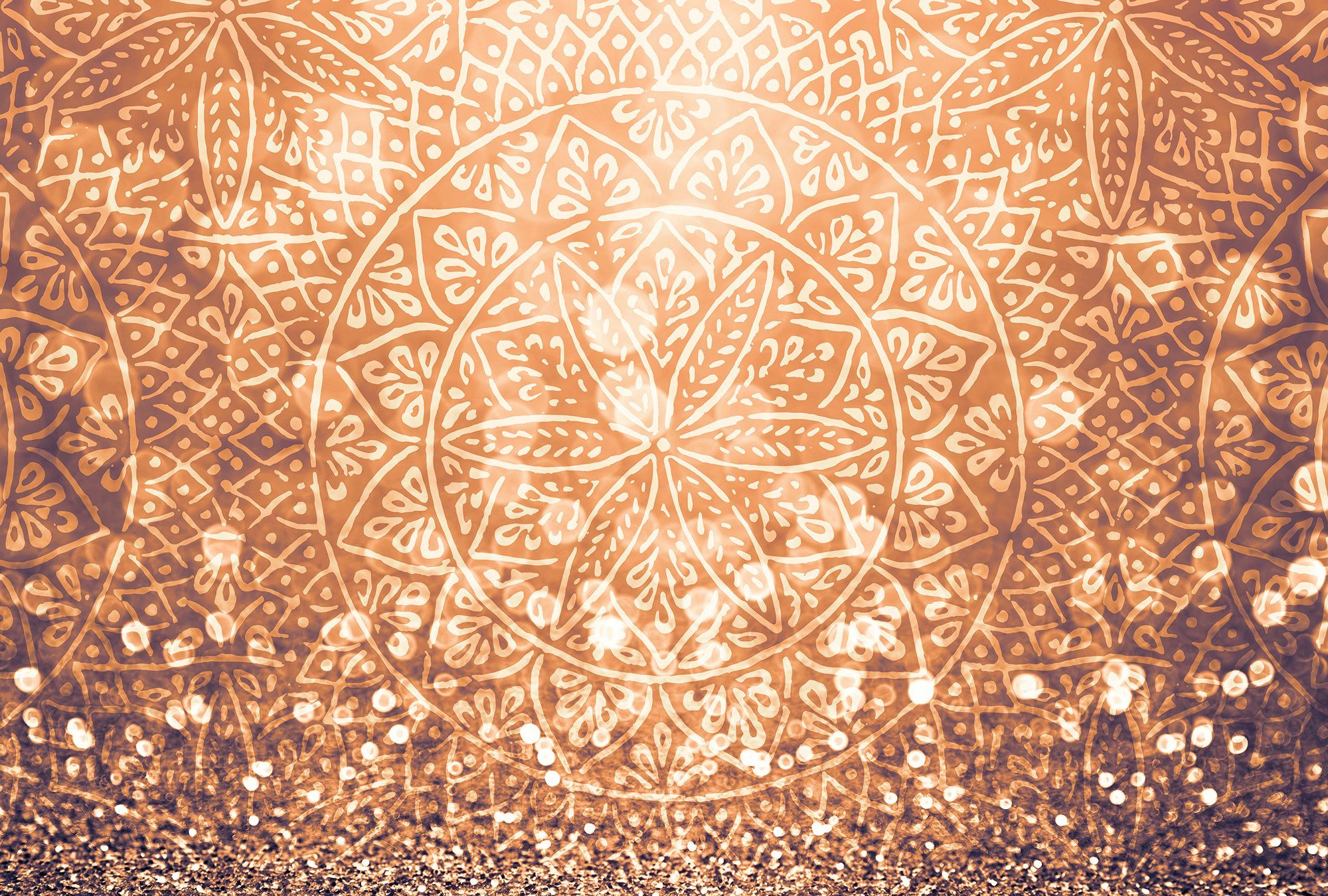 Architects Paper Fototapete Atelier 47 Circle Graphic 1, glatt, orientalisch, (4 St), Vlies, Wand, Schräge, Decke