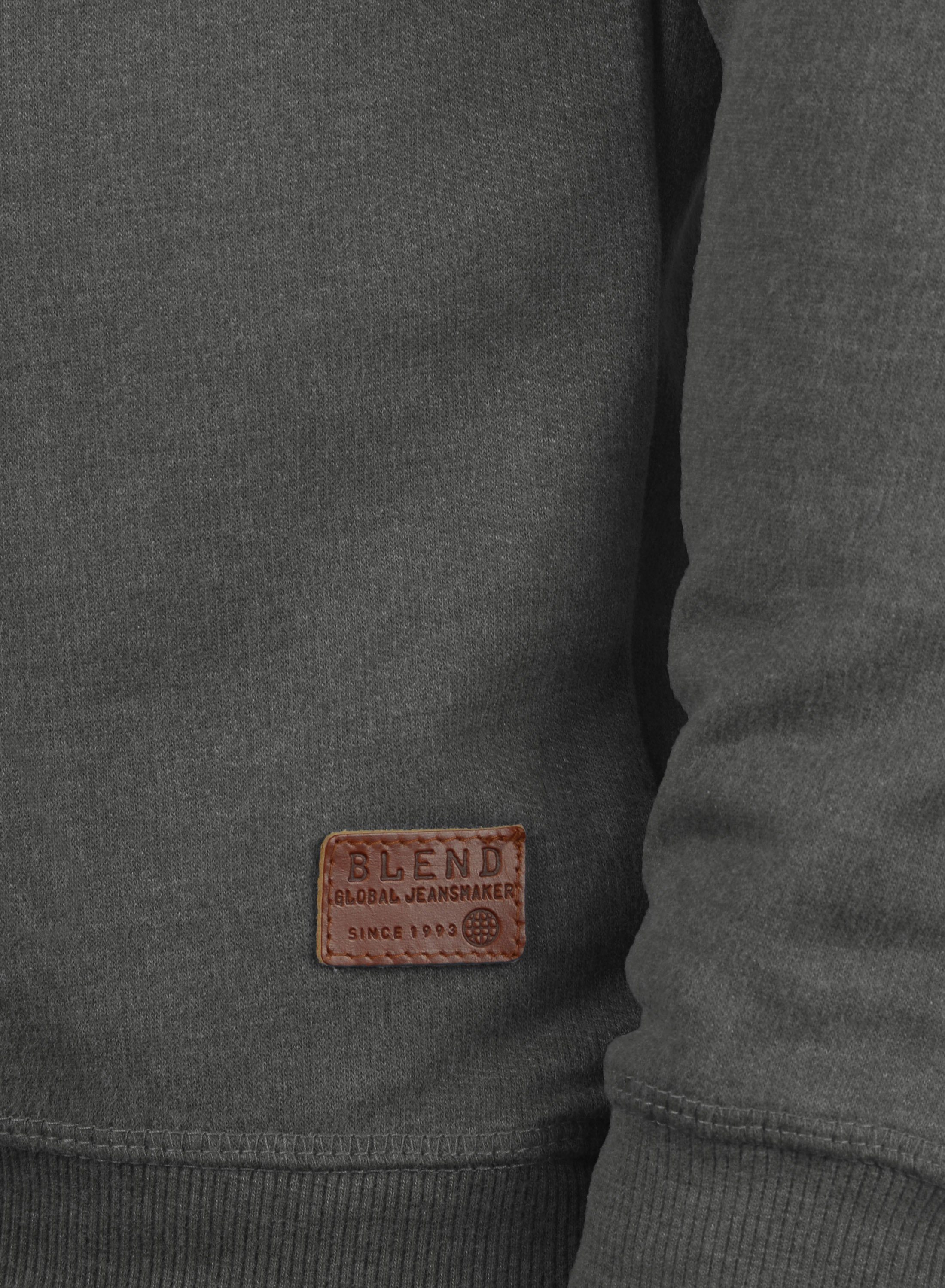 Blend Longpullover BHAlex Sweatpullover mit Raglanärmeln und elastischem Saum