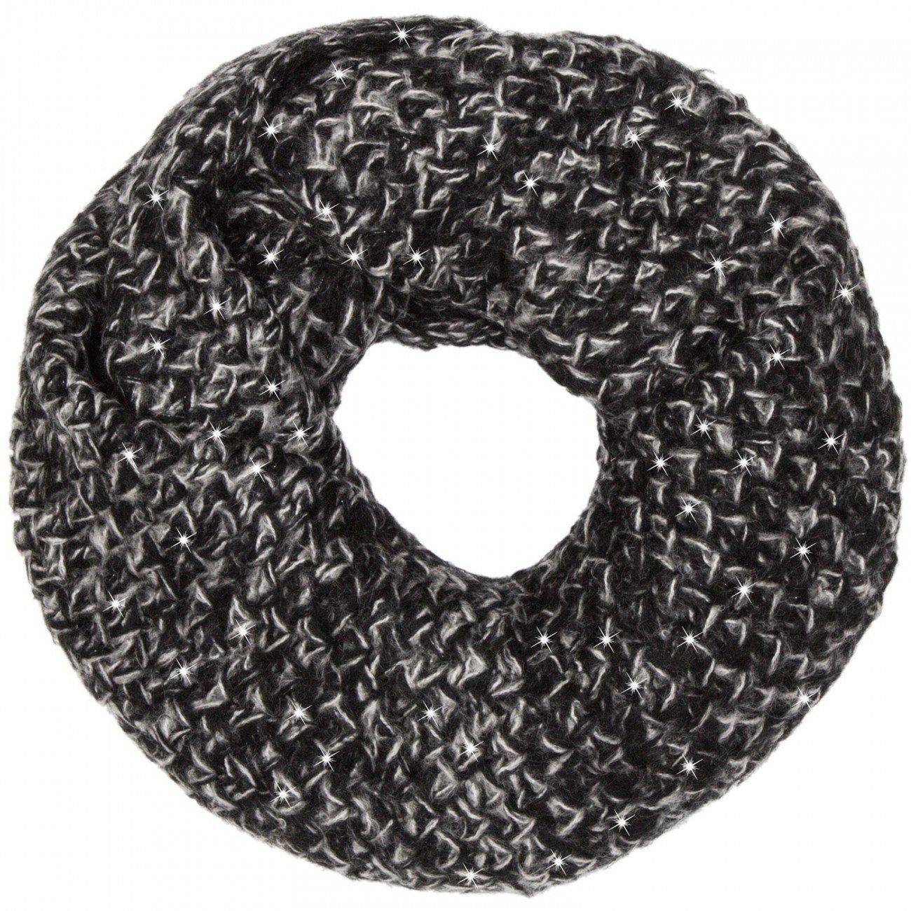 Loop SC406 eleganter Damen Strick Loop Schal