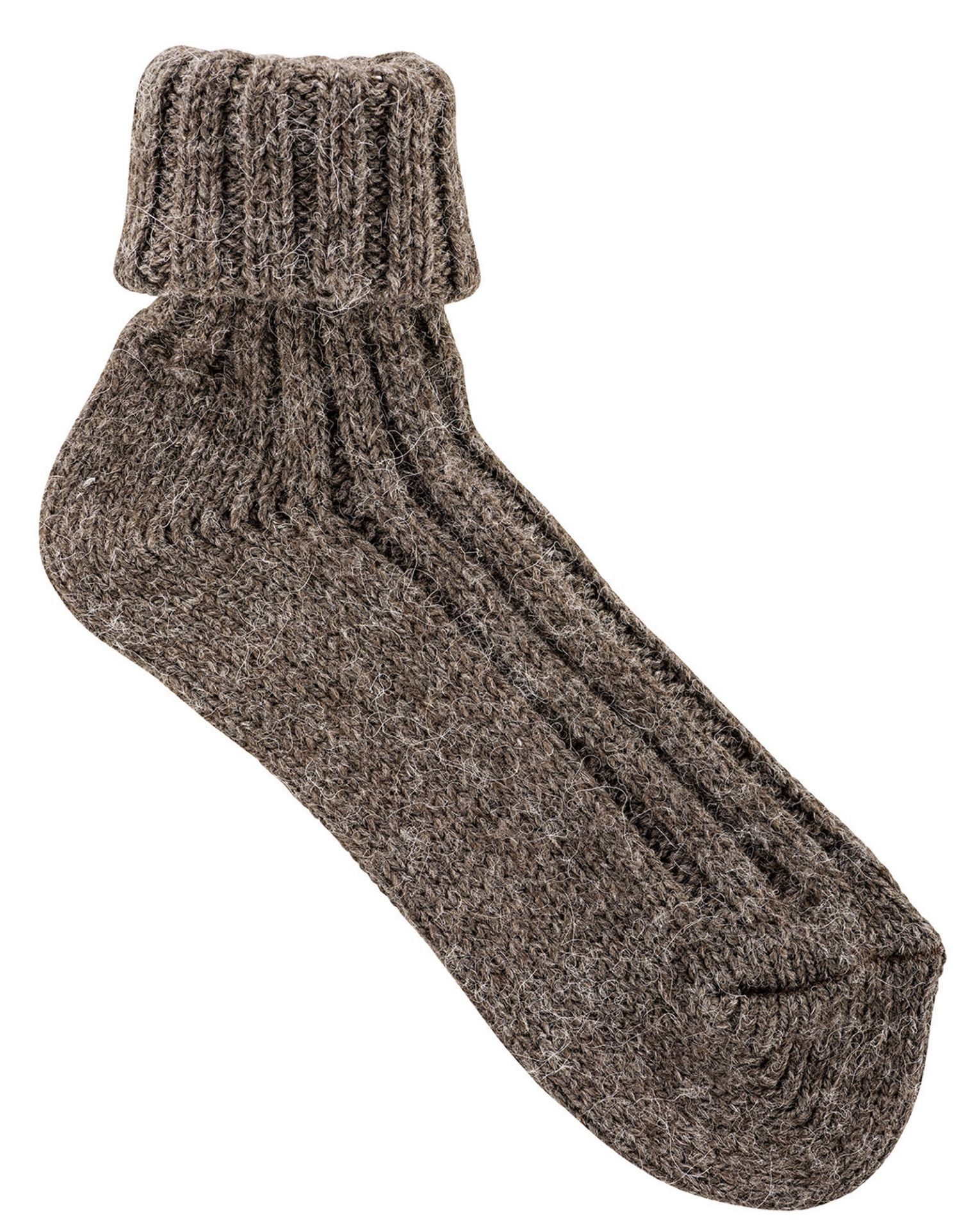 Umschlagsocken Softe Umschlag Socken mit Schaf und Alpaka Wolle für Damen Herren