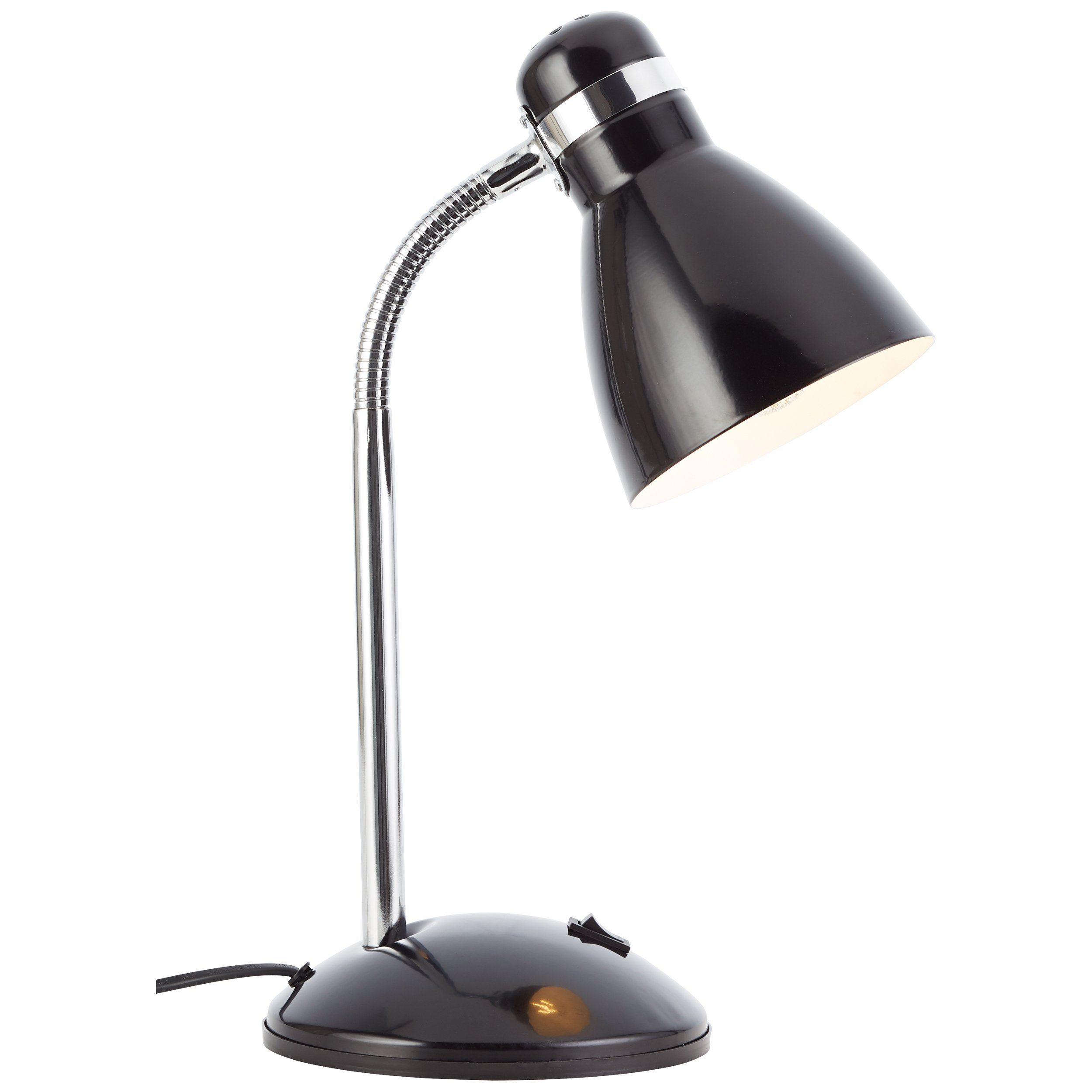 schwarz 34 Schreibtischlampe, Tischleuchte, Lightbox x schwenkbar, Leuchtmittel, 14 W, cm, 25 max. E27, ohne