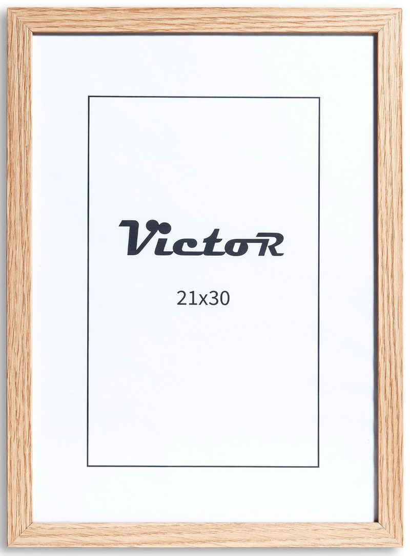 Victor (Zenith) Bilderrahmen Stieler, 21x30 cm, in beige, Posterrahmen mit tiefer Leiste