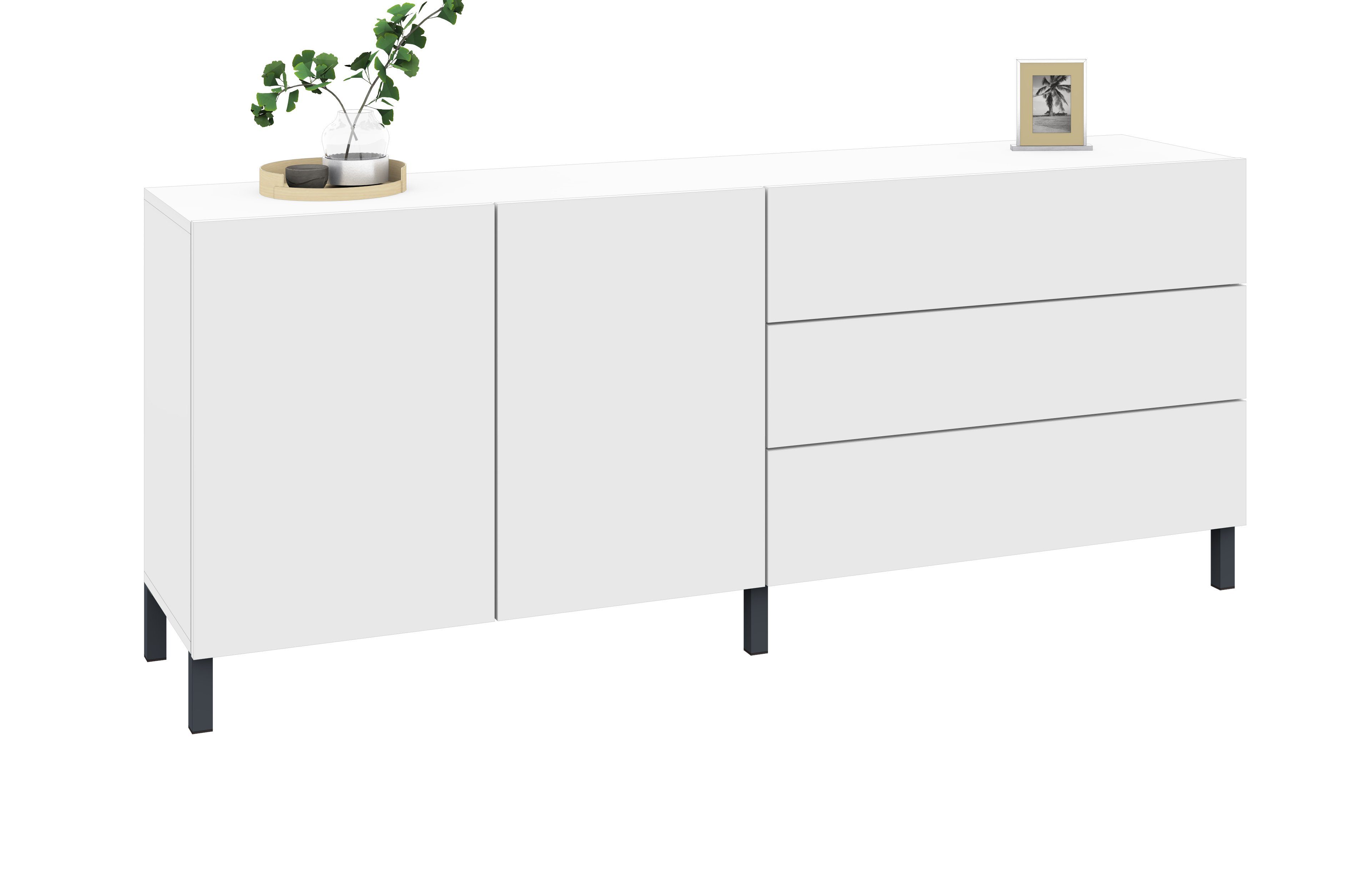 borchardt Möbel Sideboard Pori, Breite 152 günstig online kaufen
