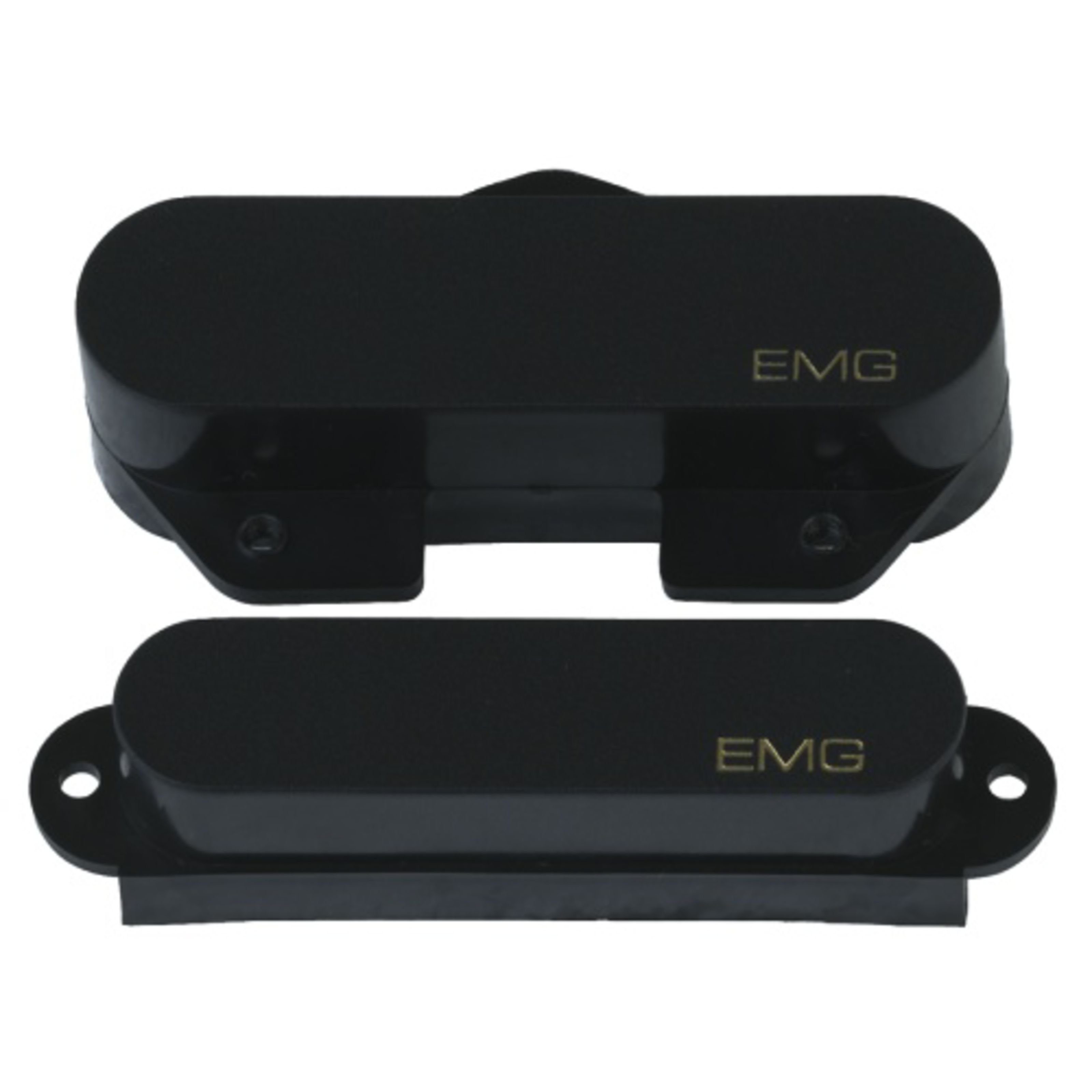 EMG Tonabnehmer, (T Set Black), T Set Black - Single Coil Tonabnehmer für Gitarren