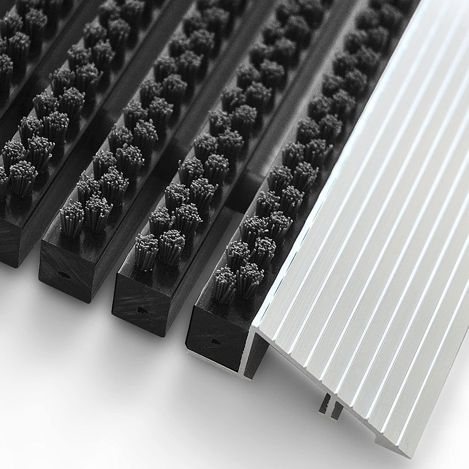 Karat Fußmatte Premium-Alumatte, verschiedene Farben & Größen, rutschfest, rechteckig, Höhe: 22 mm