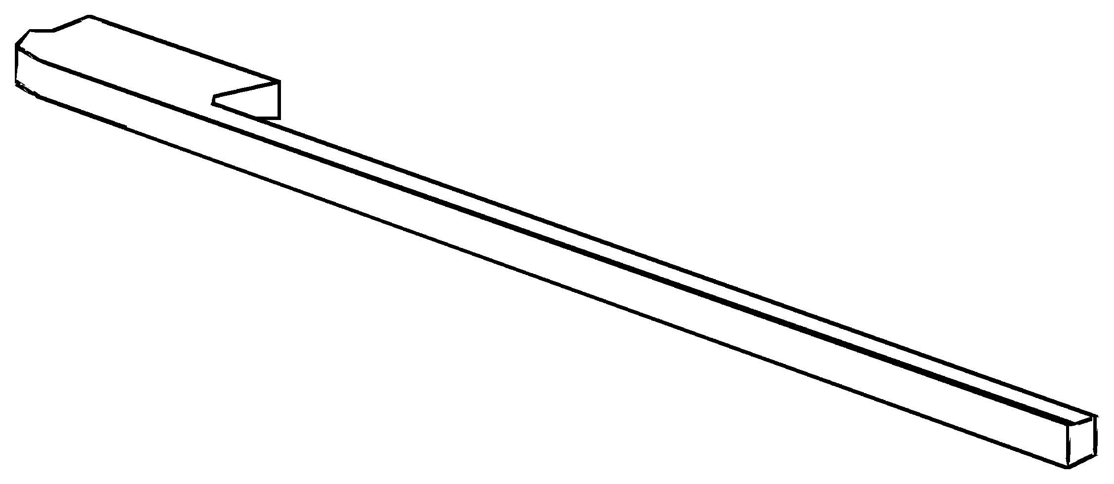 GEBERIT Handtuchhalter, 400 x 10 x 40 mm rund