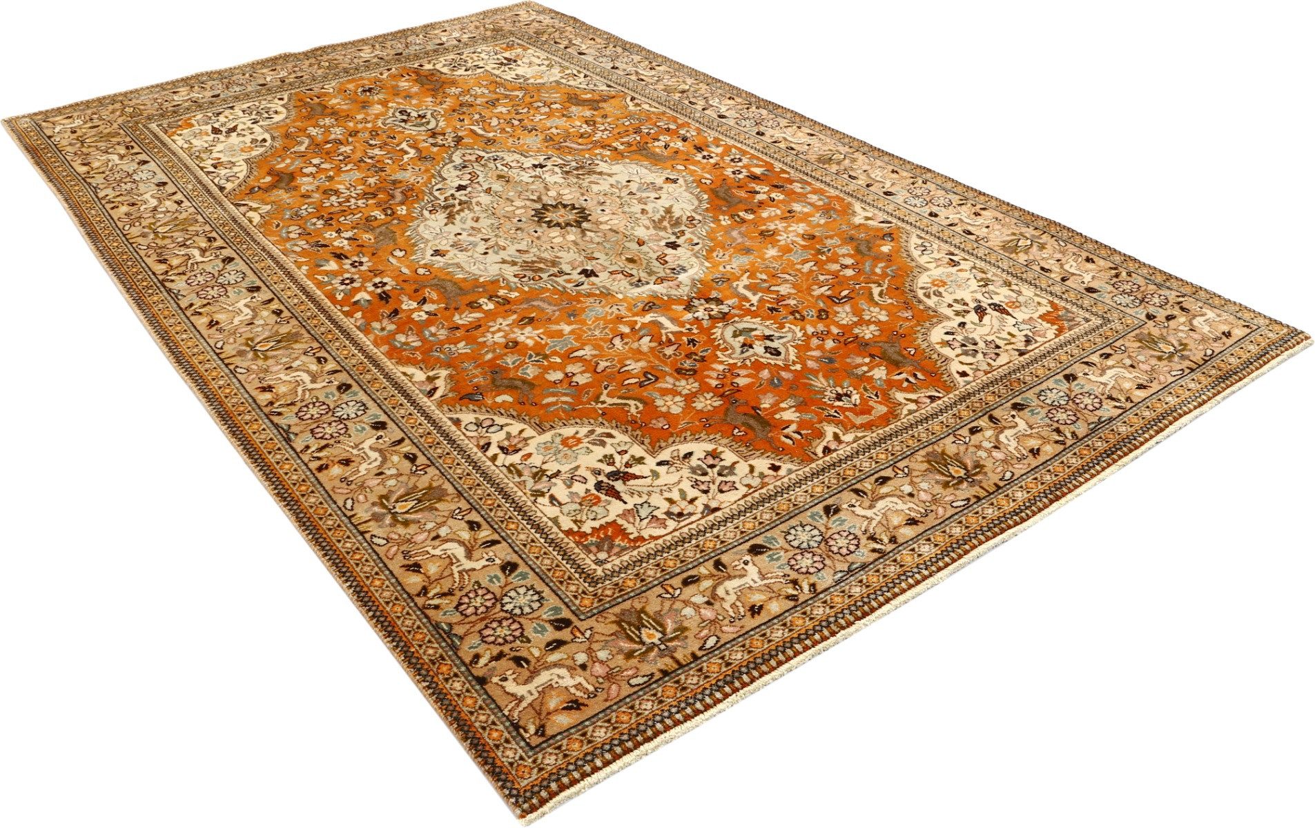 Carpet Avenue Teppich Tabriz Tabatabai Patina 284x176, Rechteck, Höhe: 9 mm