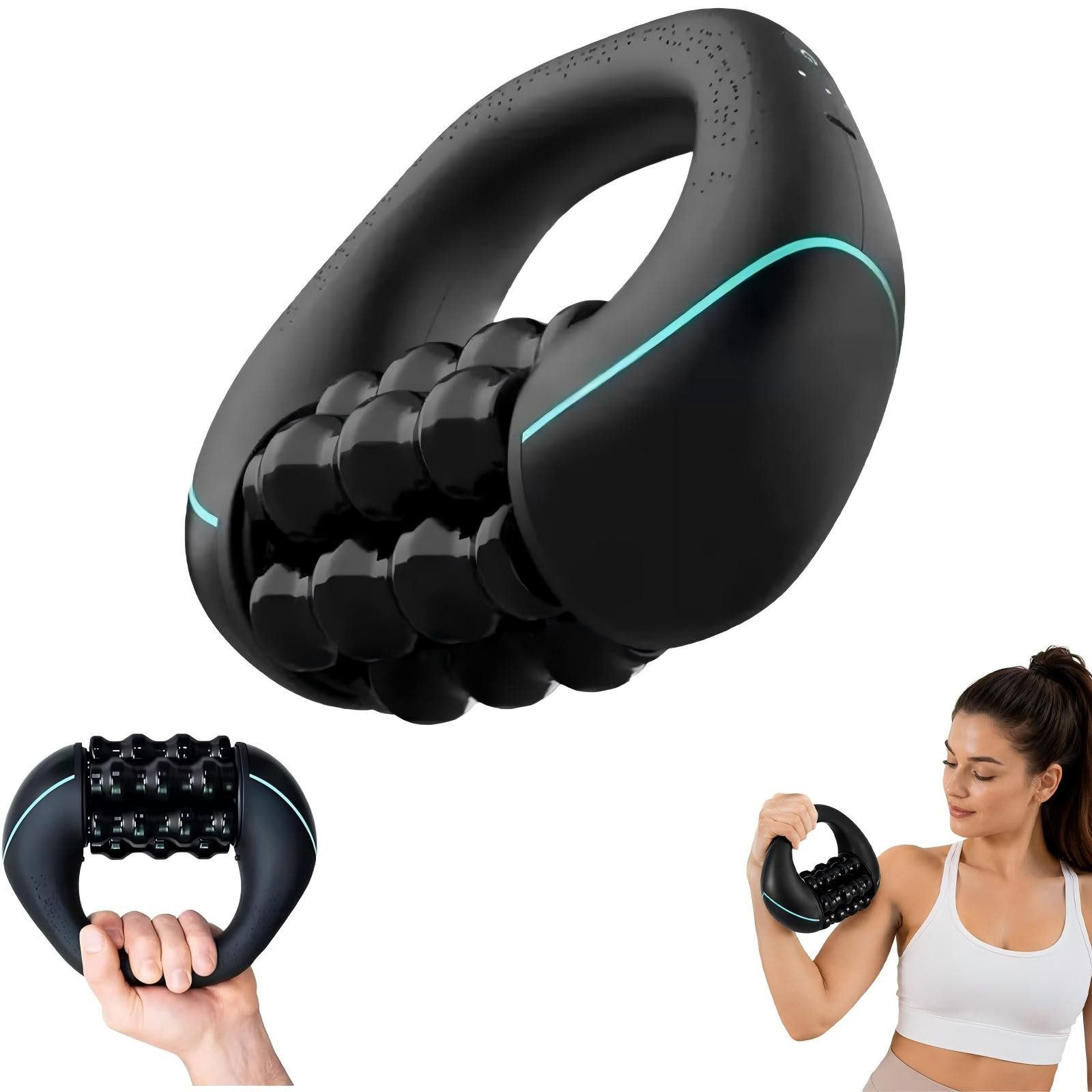 Massagegerät Mini Massagegerät,Nacken-Beine-Rücken-Massagegerät,3 Stufen