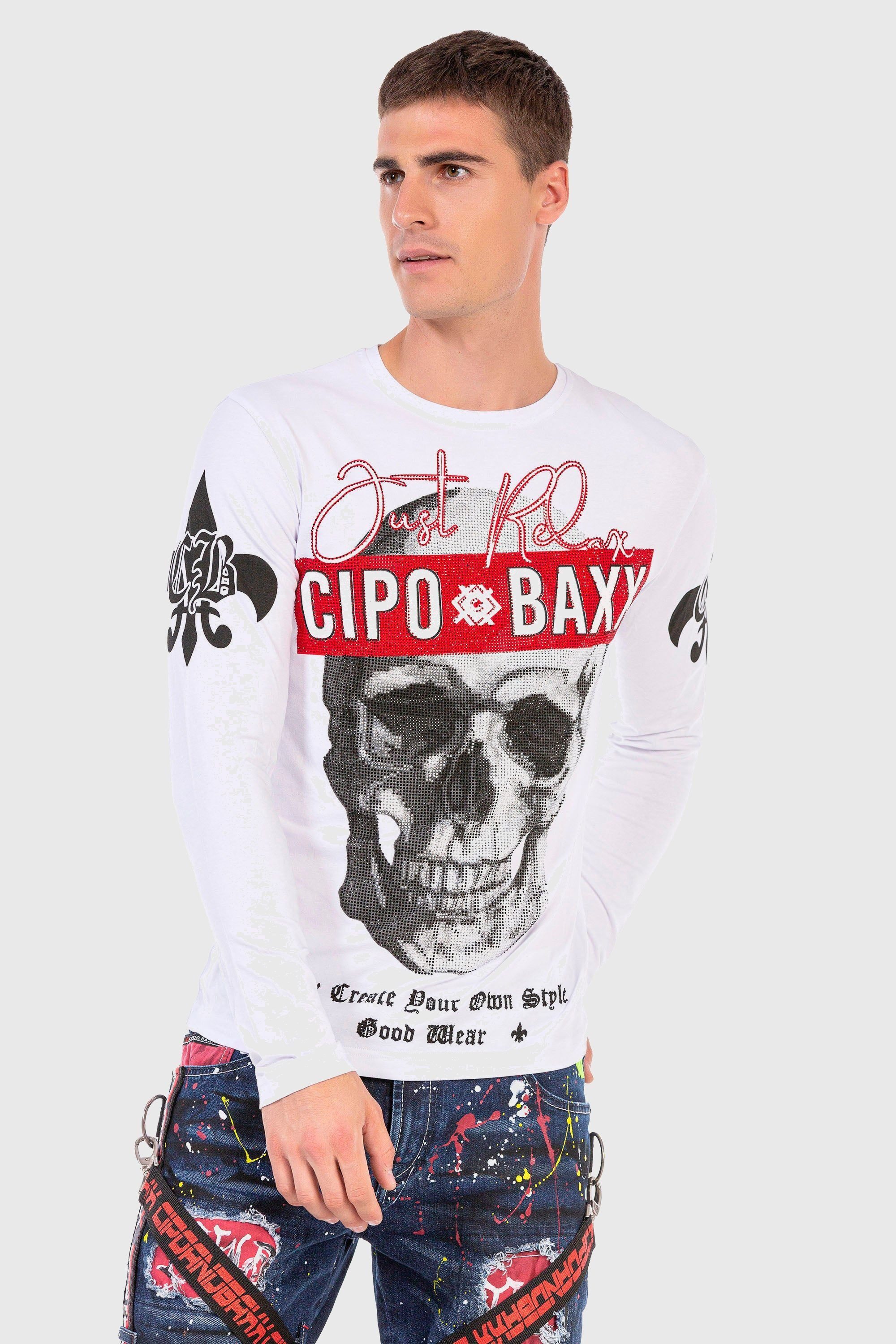 Cipo & Baxx T-Shirt Sweatshirts mit coolem Print