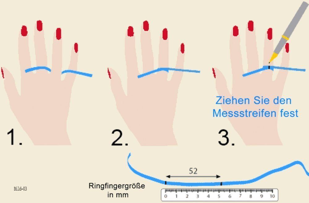 LeNoSa Fingerring CK Edelstahl massiv 50 Damen (1-tlg) Größe Ring Rosegold