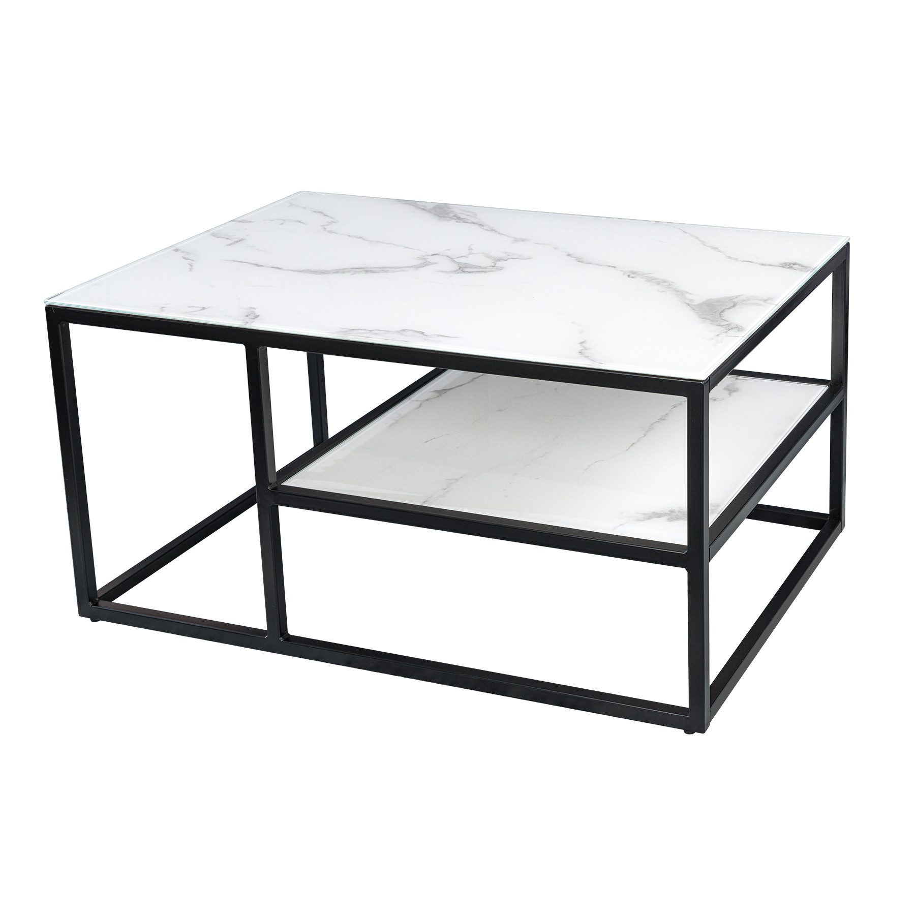 riess-ambiente Couchtisch BOUTIQUE 90cm weiß / schwarz (1-St), Wohnzimmer · günstig online kaufen