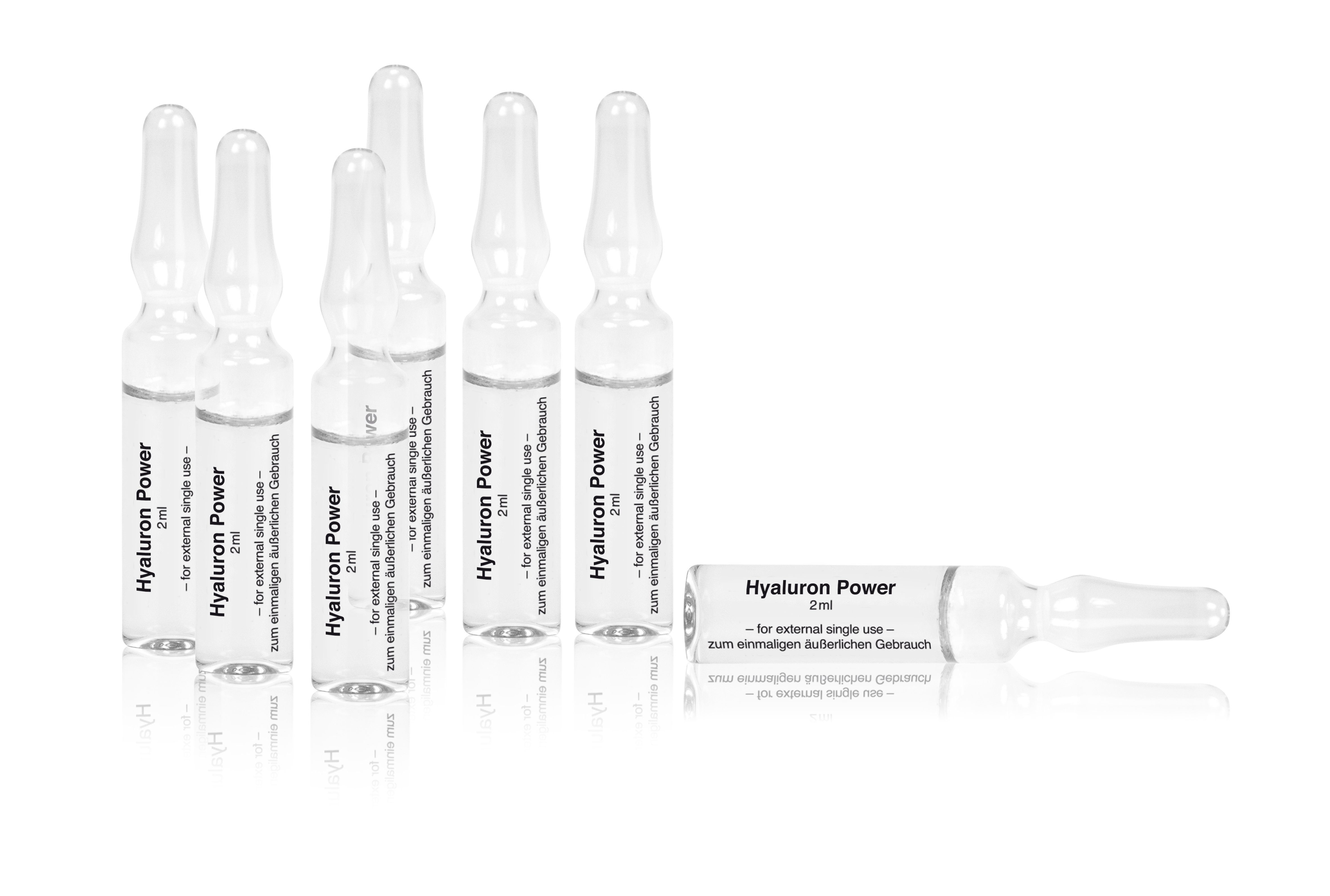 Beauty Nature Cosmetics Anti-Aging-Augencreme Hyaluron Power Ampullen 7 Tage Beauty Kur für zu Hause