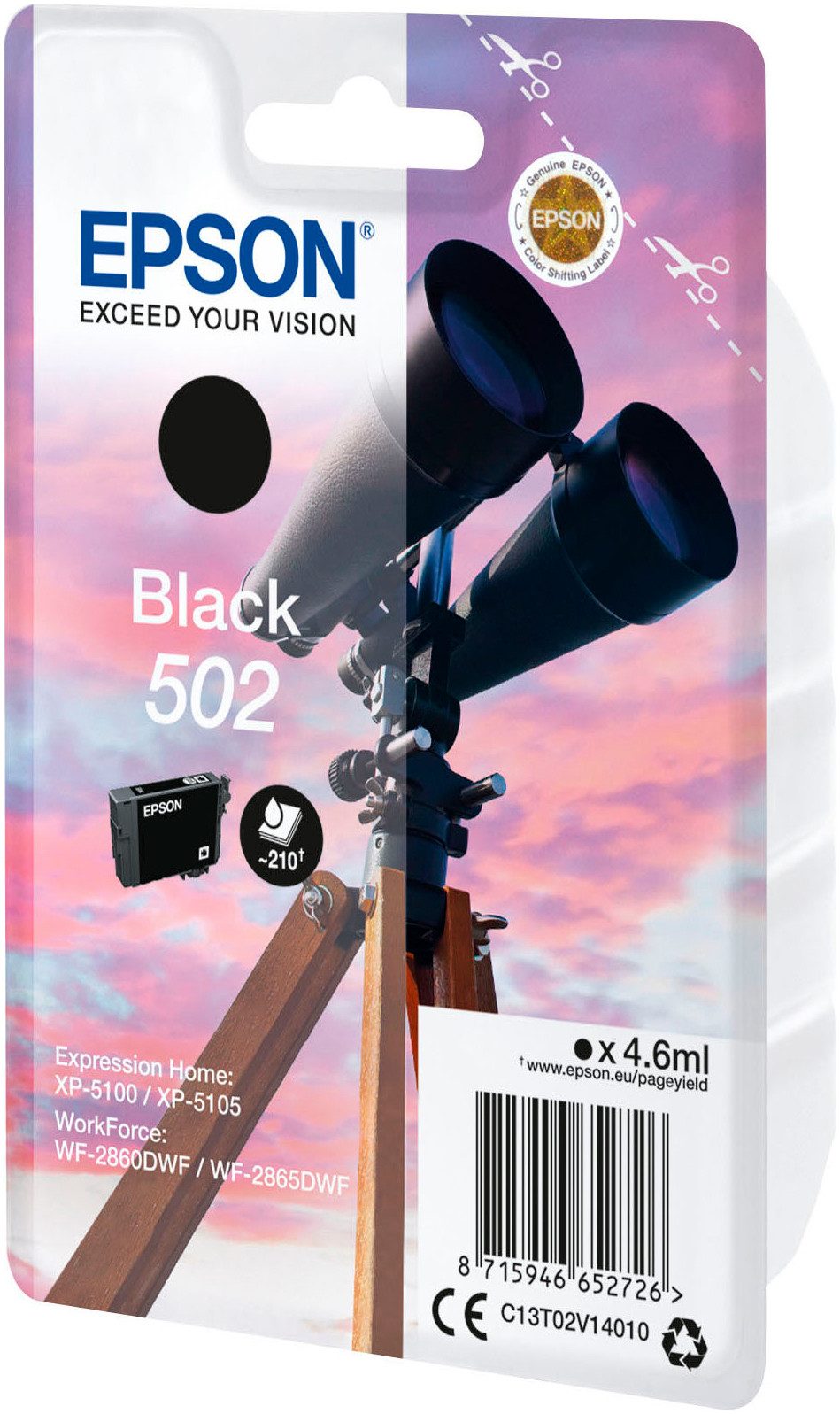 Epson 502 Fernglas Tintenpatrone