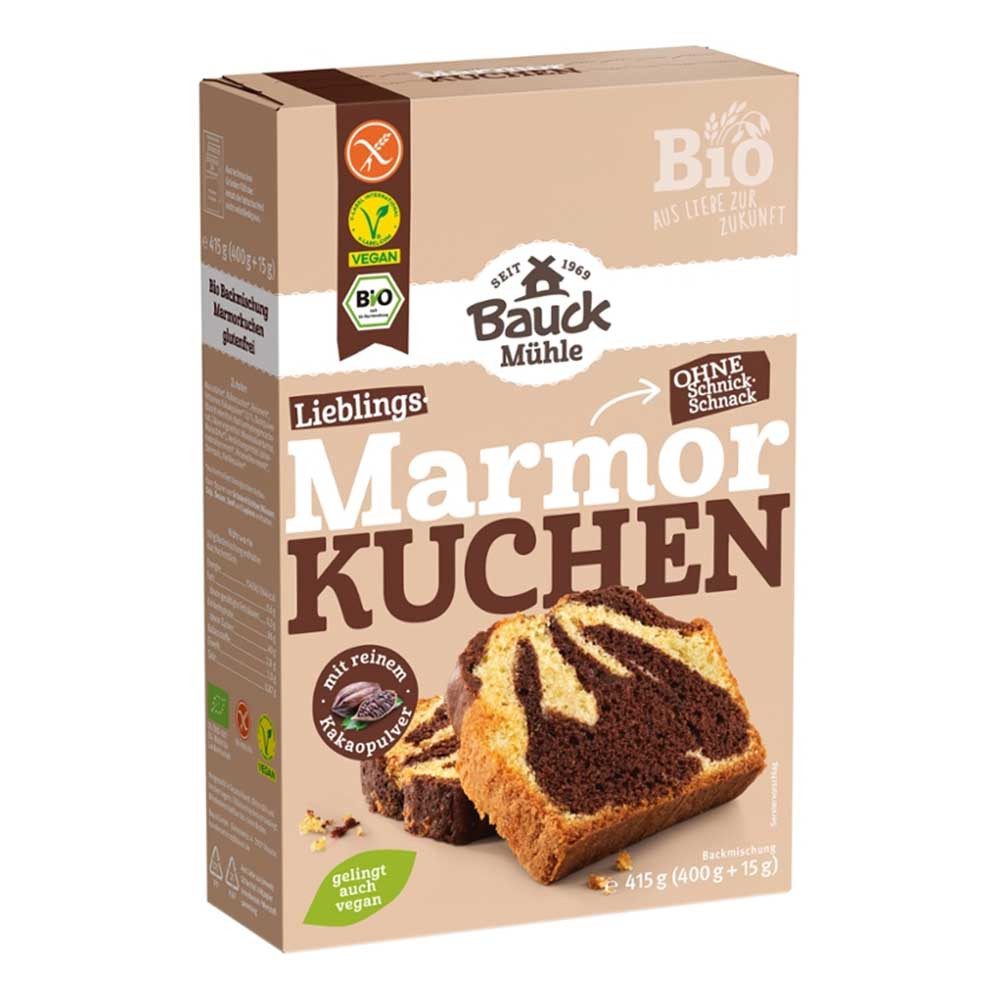 Bauck Mühle Fertiggericht Backmischung - Marmorkuchen 415g