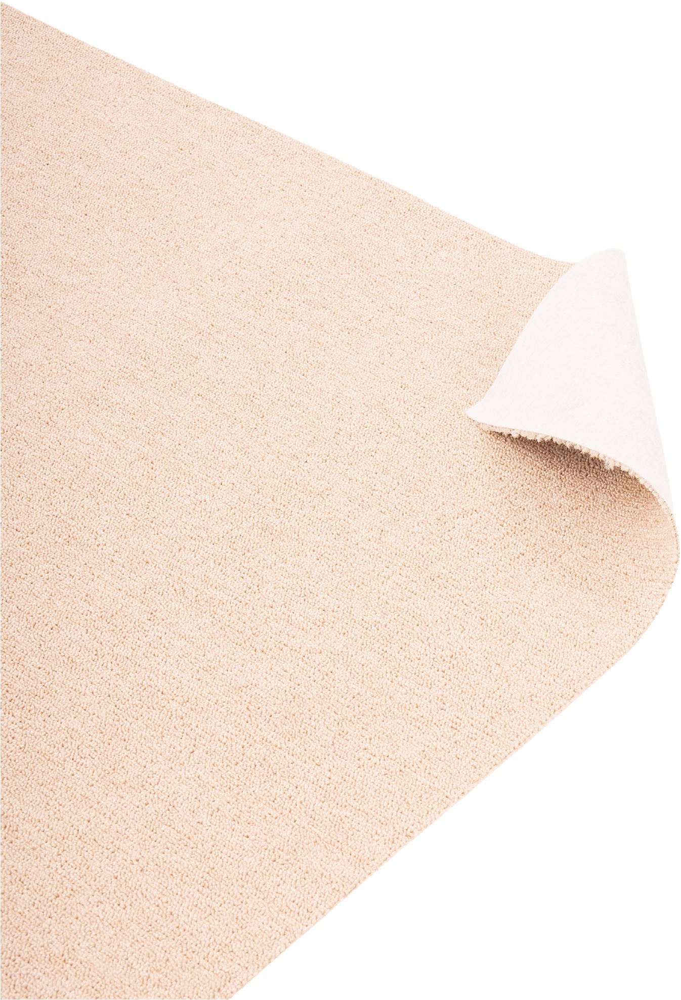 OTTO home Teppichboden Fortis, Schlinge, Gesamthöhe 5 mm, Made in Netherlands, rechteckig, meliert, Breite 400 cm, strapazierfähig, Wohnzimmer