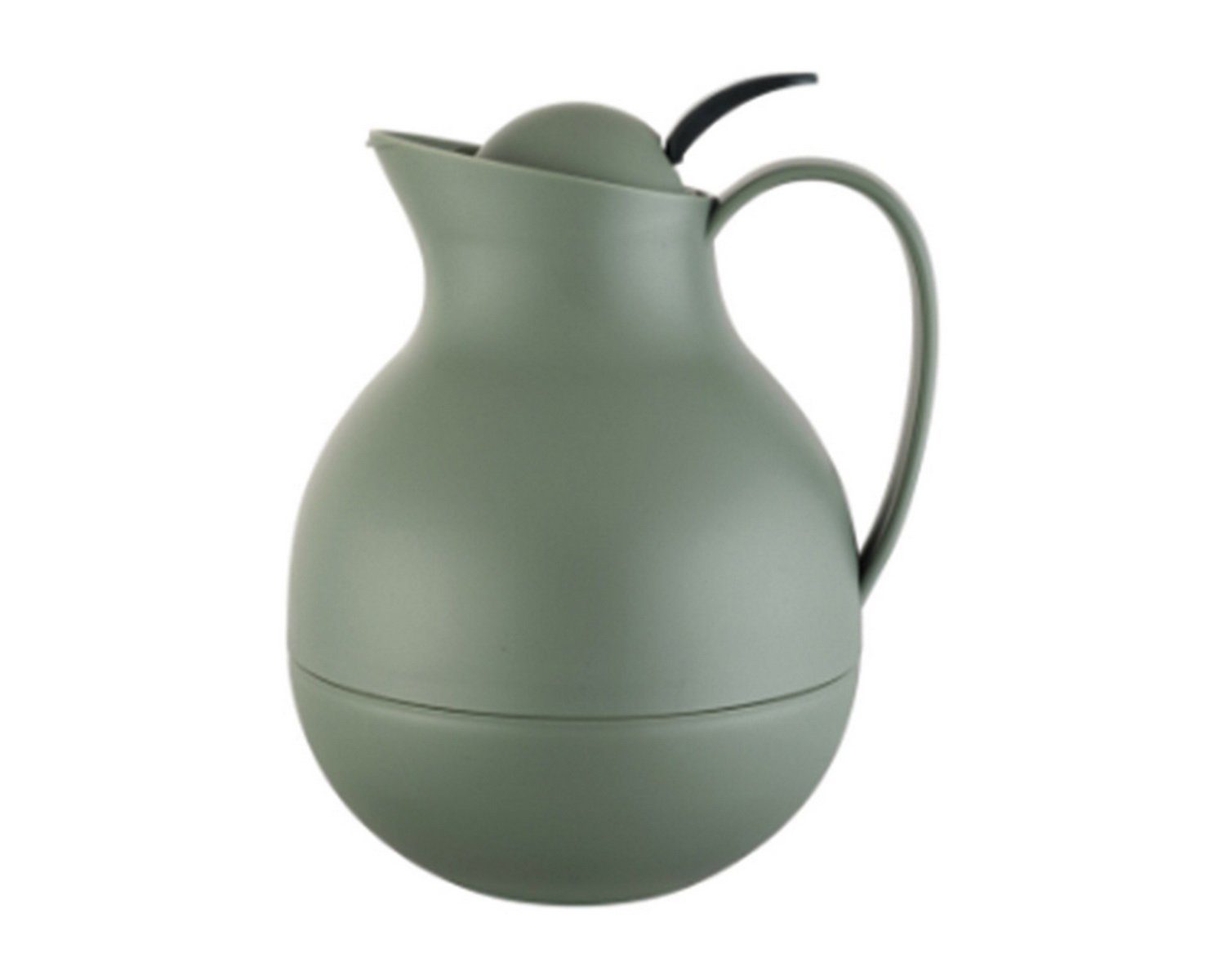 Michelino Isolierkanne Thermokanne "Alythia" Thermoskanne Isolierflasche, 1 l, Einhand-Ausguss, ergonomischer Griff