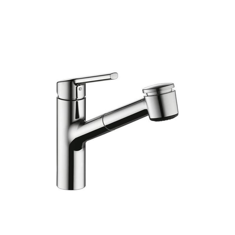 KWC Küchenarmatur Naber Luna E2 mit herausziehbarer Schlauchbrause