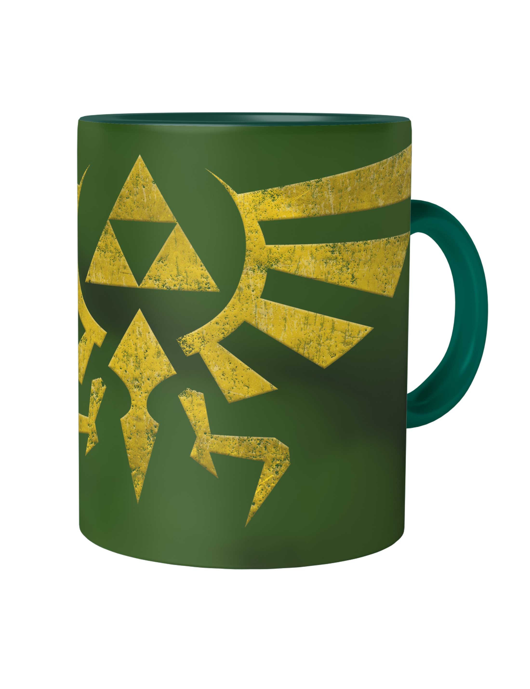 Urban Backwoods Tasse Triforce Vintage Logo Kaffeetasse Shirt Legend Link Symbol Zelda Game, 1-tlg., Keramik, Sign Insignia Symbol