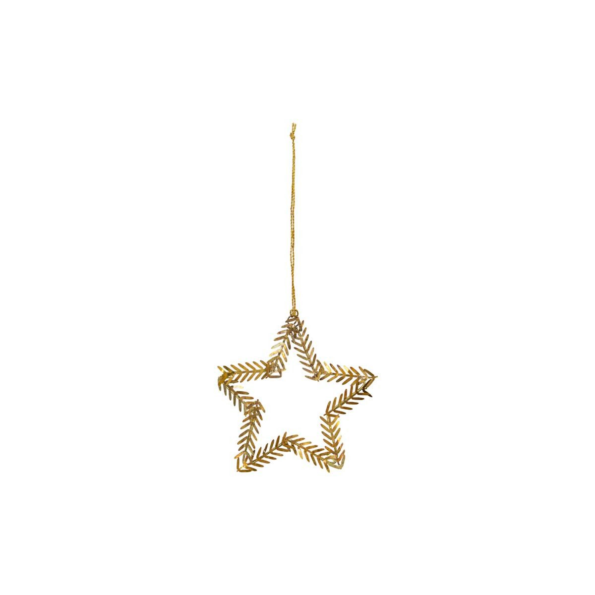 House Doctor Dekoobjekt House Doctor Ornament LAMET STAR Messing, Ø 10cm