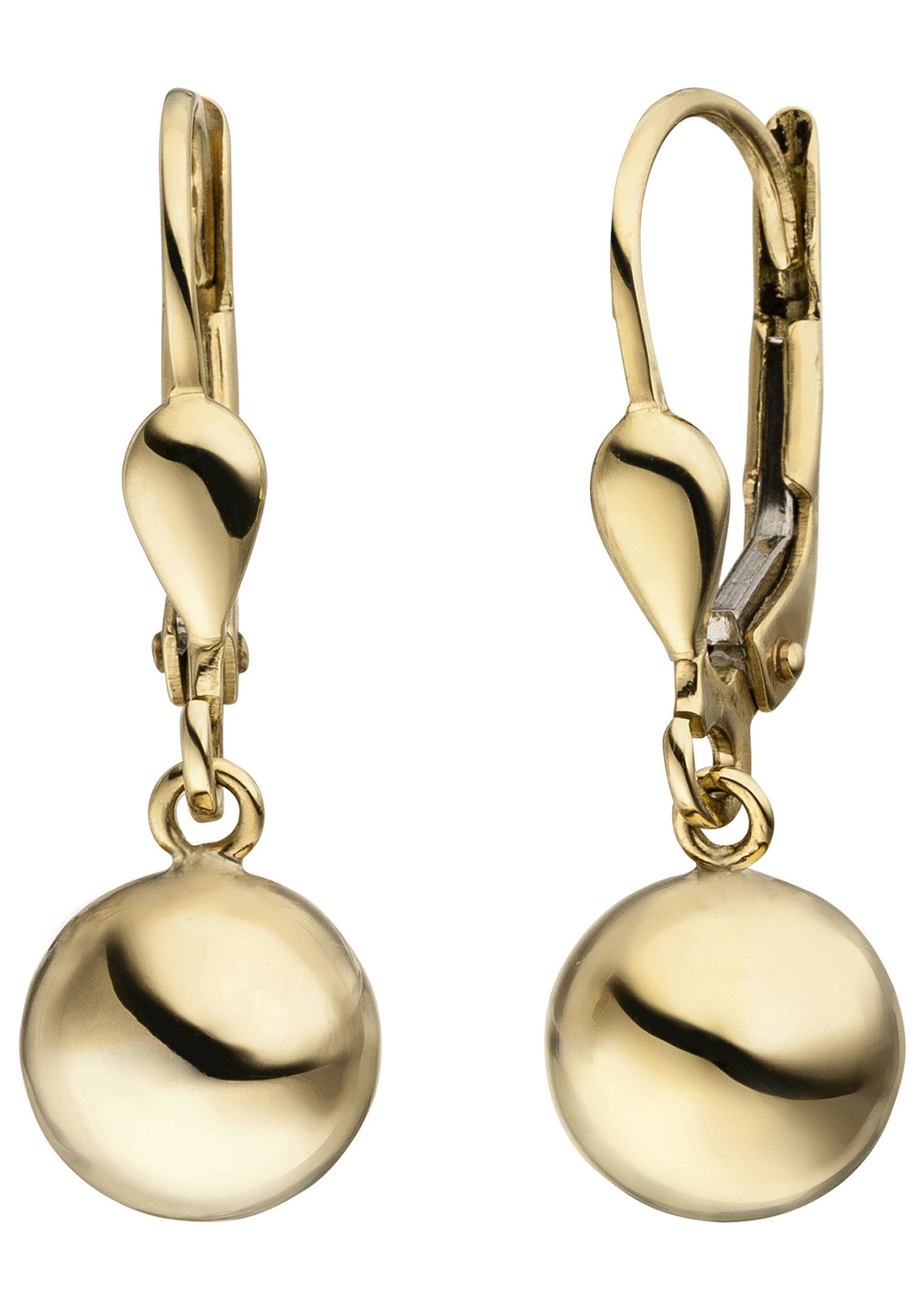 JOBO Paar Ohrhänger Kugel, 333 Gold günstig online kaufen