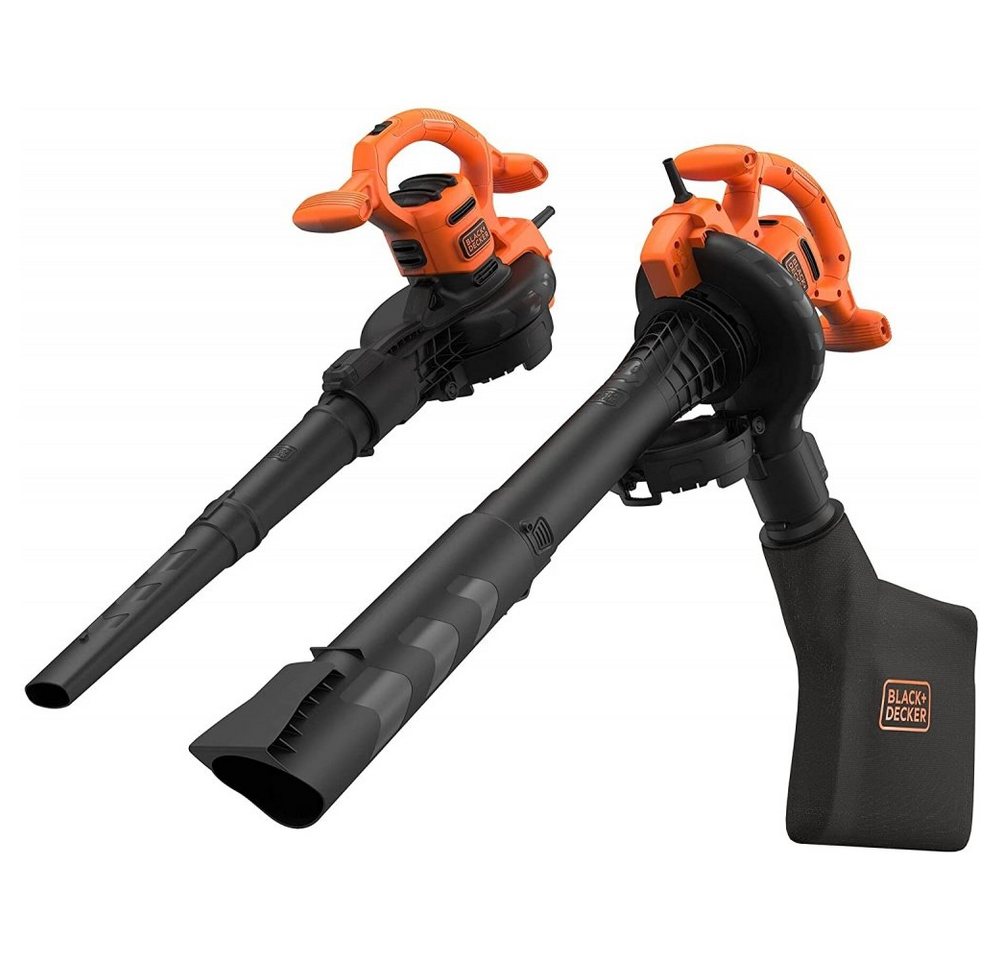 Thumbnail - Black + Decker Elektro-Laubsauger BEBLV260-QS 3-in-1 - Laubsauger - schwarz/orange