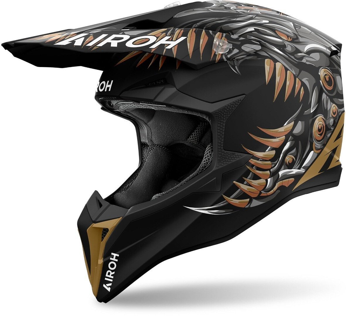 Airoh Motocrosshelm Wraaap Cyborg Motocross Helm