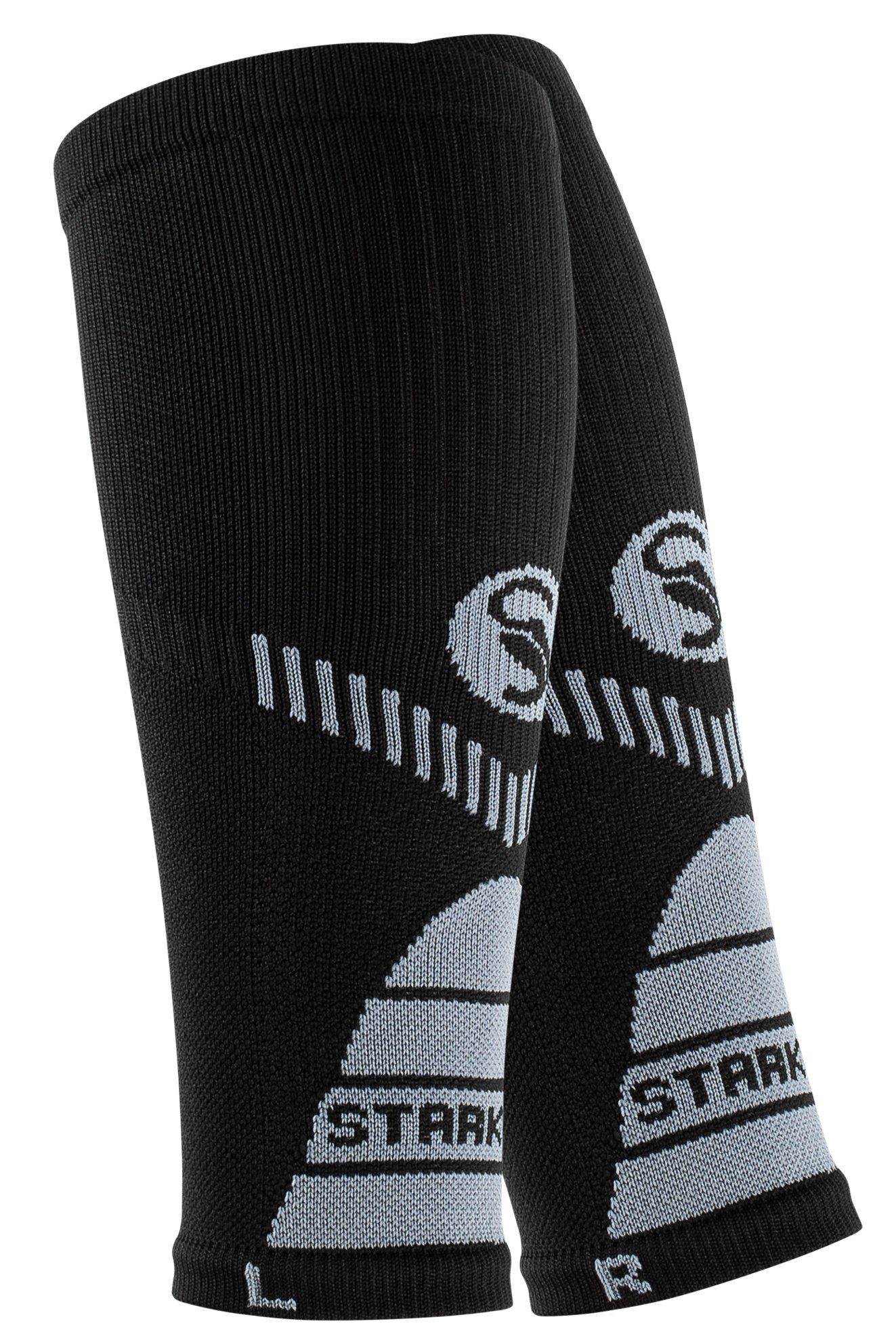 Stark Soul® Laufsocken Sport Waden-Kompressionsstrümpfe ohne Fuß, für Damen und Herren 2 Paar