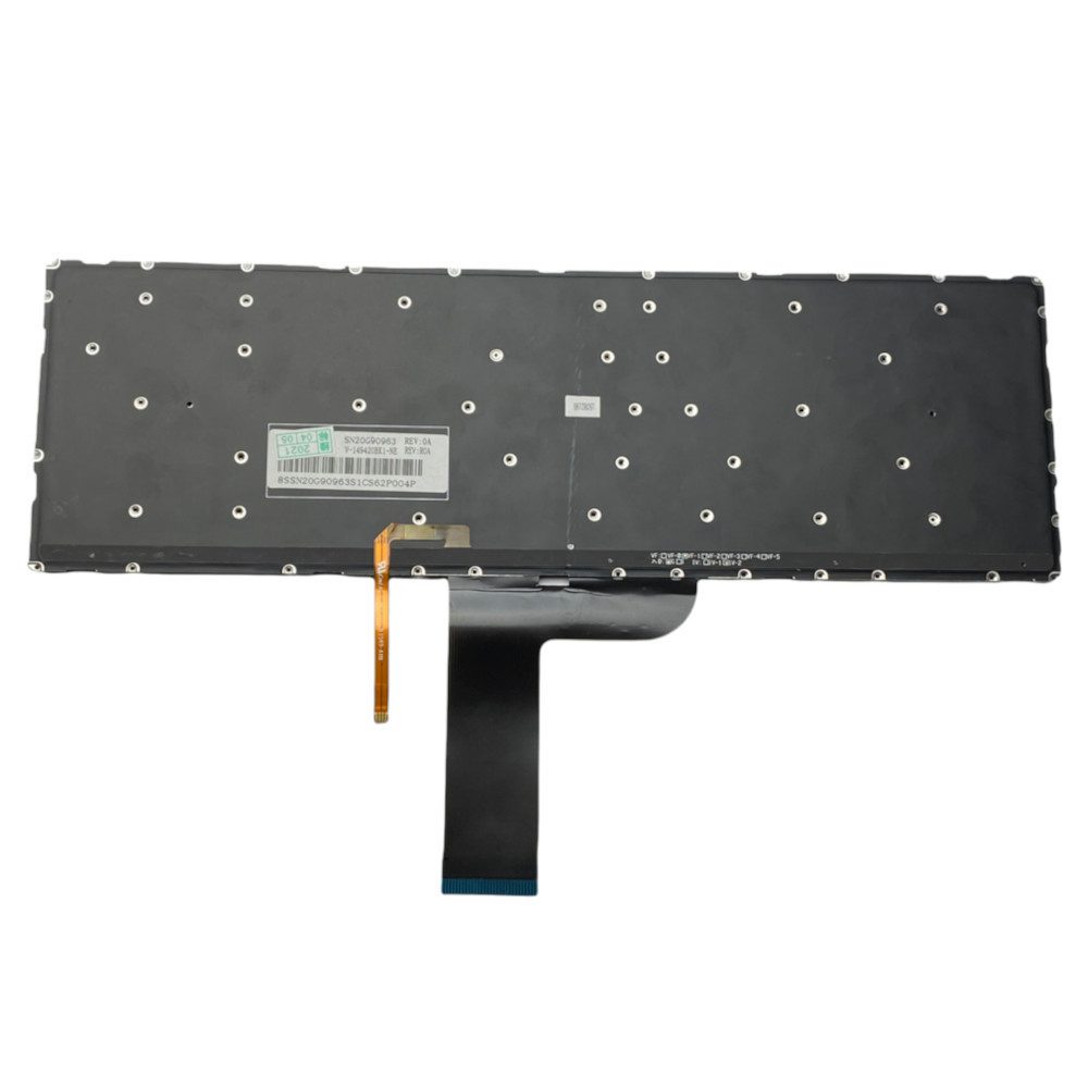 Trade-Shop Ersatz passend für Lenovo Yoga 500-15 500-15IBD 500-15ISK 500-15IHW Tastatur (Tasten: Deutsch, QWERTZ / Farbe: Schwarz / mit Hintergrundbeleuchtung)