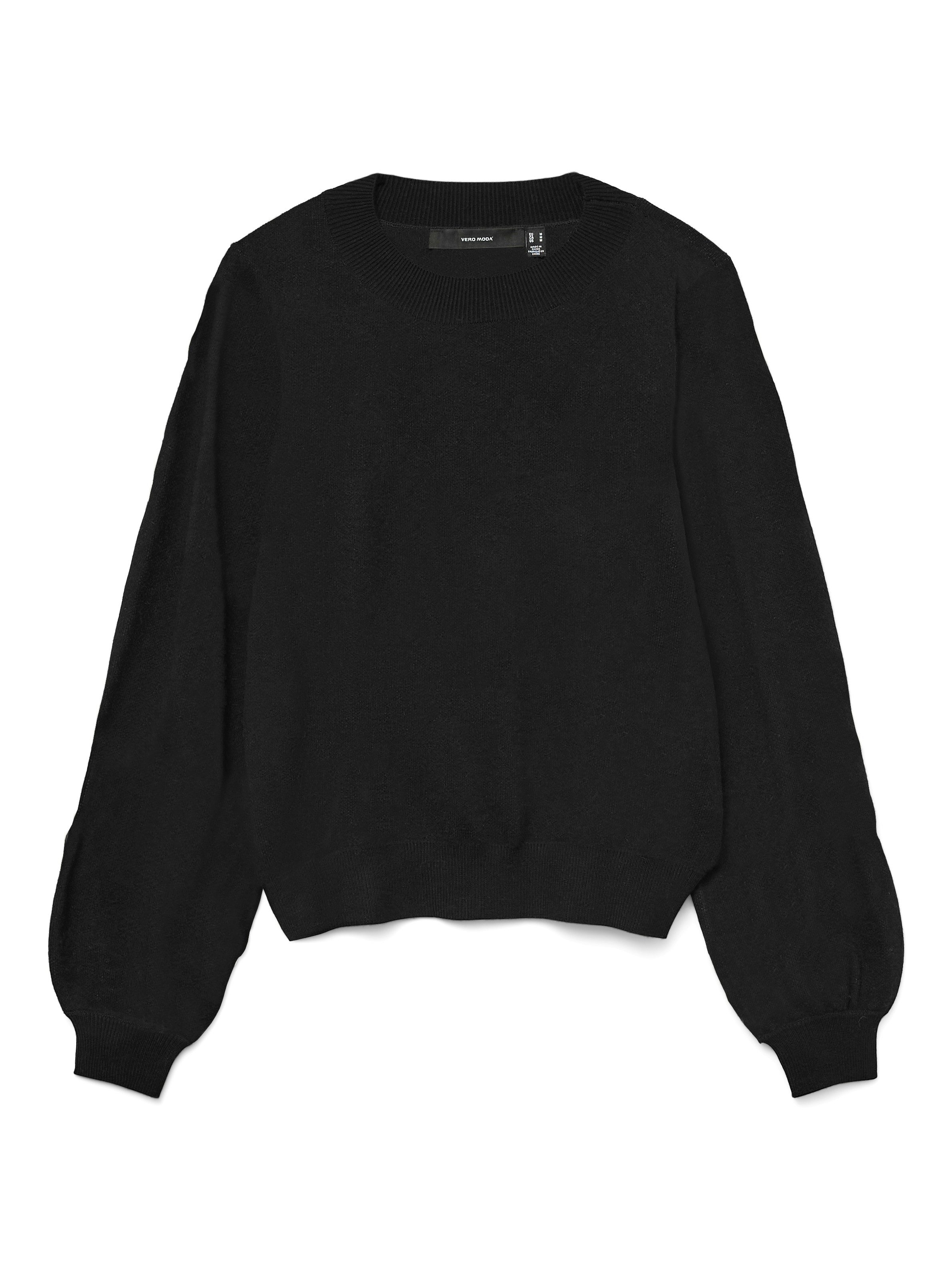 Vero Moda Strickpullover VMNANCY LS O-NECK PULLOVER BOO günstig online kaufen