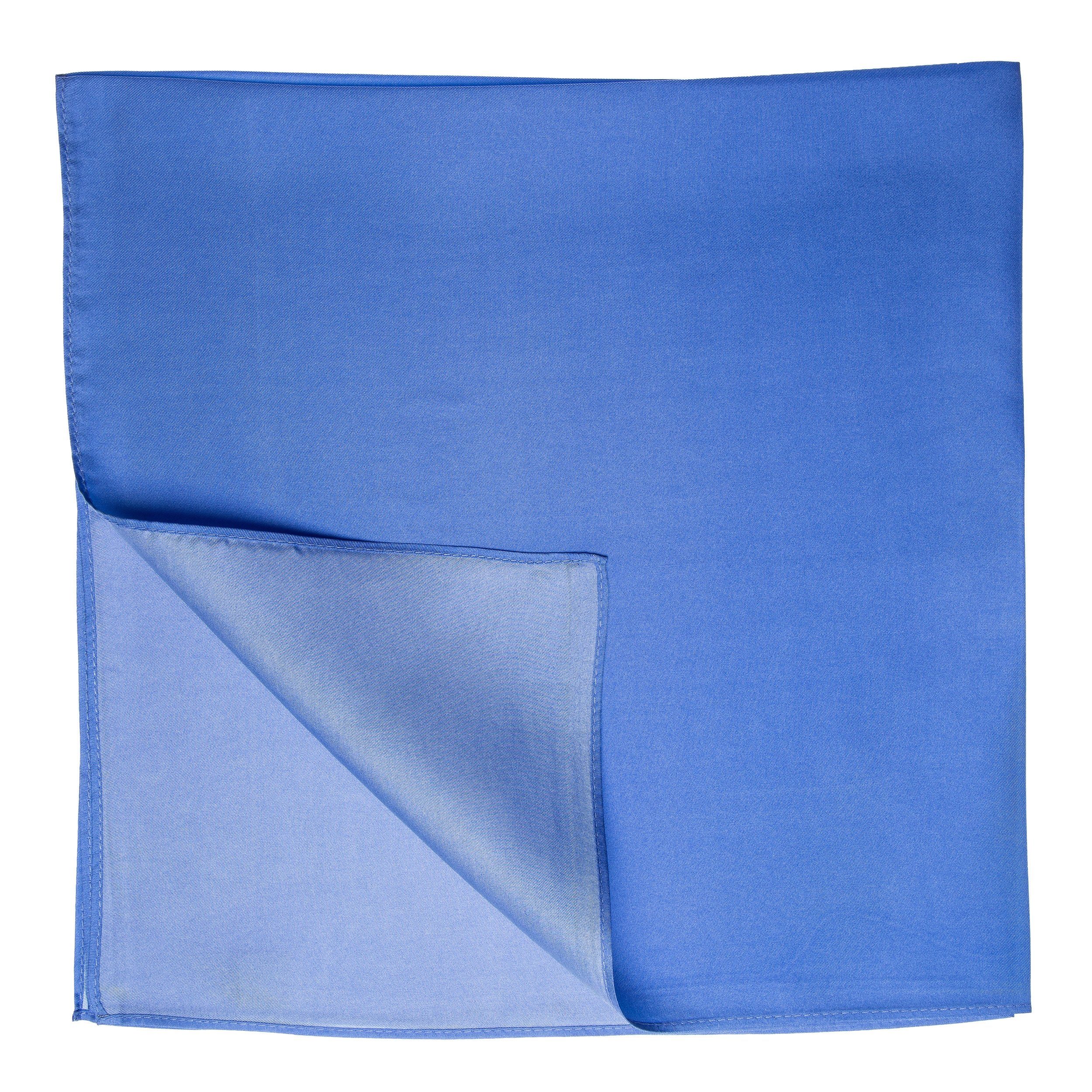 Seidentuch Seidentuch Halstuch Twill blau