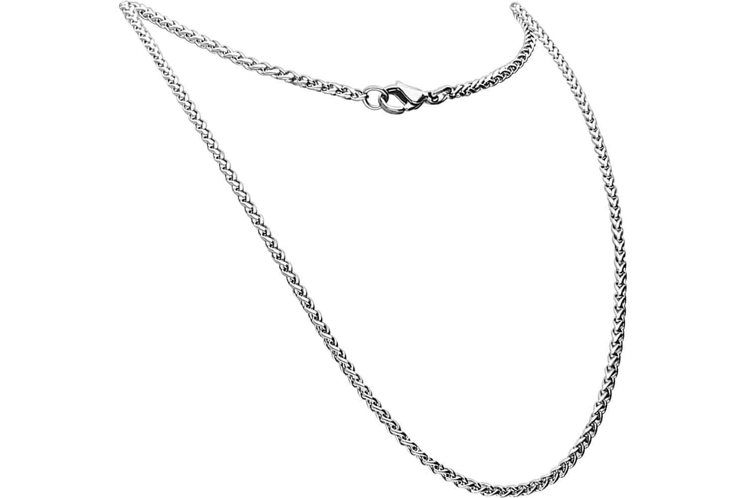 FILANGO Gliederkette Edelstahl Kette (Ketten, 1-tlg)