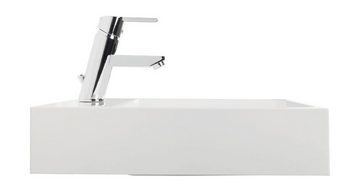 aquaSu Aufsatzwaschbecken cuVa (Aufsatz-Waschtisch, 1-St., Aufsatzwaschtisch), 60 cm, Keramik, Weiß, 560917