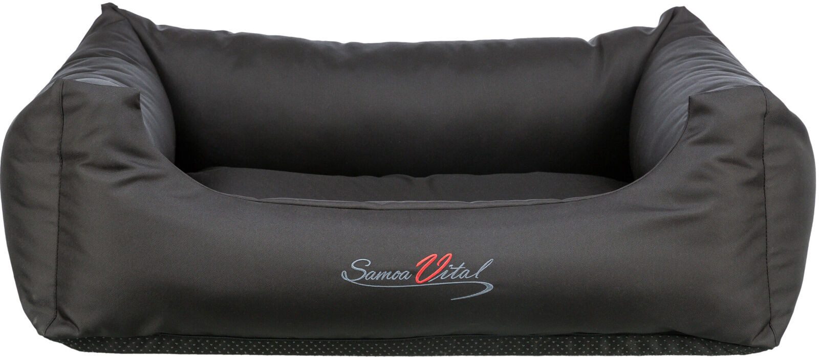 TRIXIE Hundebett Bett Samoa Vital - schwarz - 65 × 50 cm