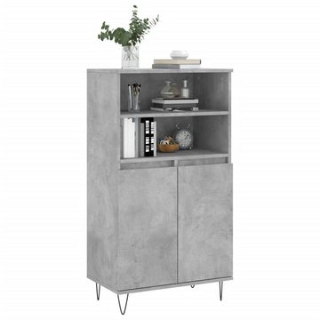 vidaXL Sideboard Highboard Betongrau 60x36x110 cm Holzwerkstoff (1 St)