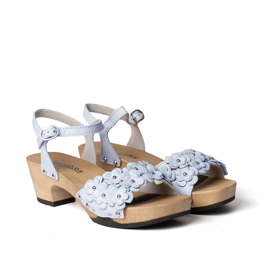 Softclox KAROLA Softnappa pastellblau (hazelnut) Sandalette