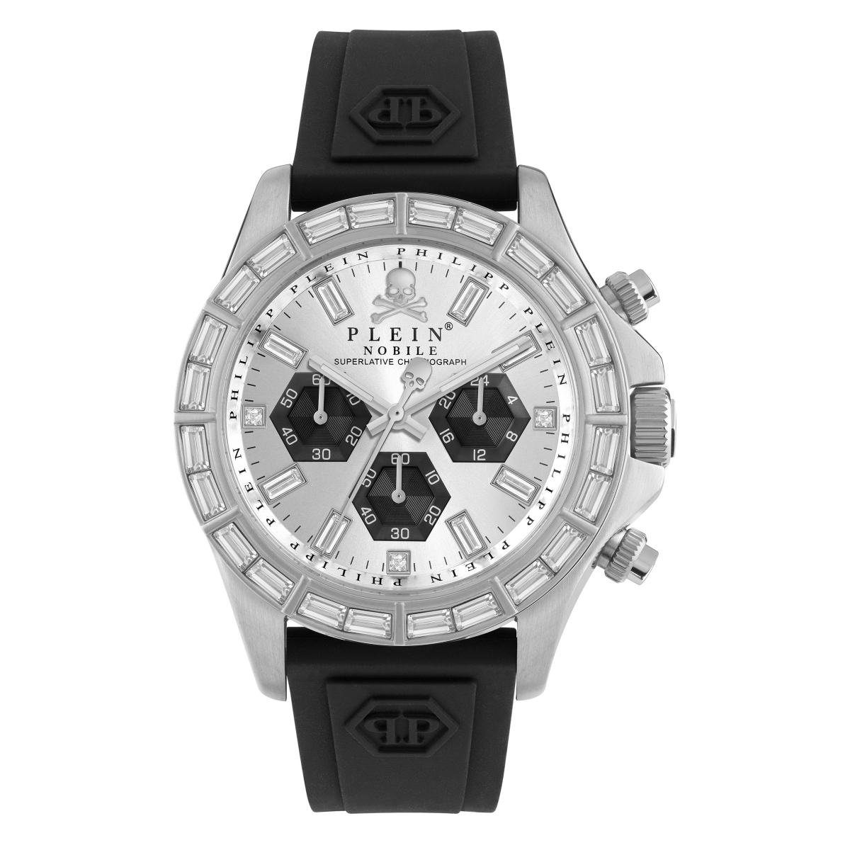 PHILIPP PLEIN Quarzuhr PWVAA0123 silber