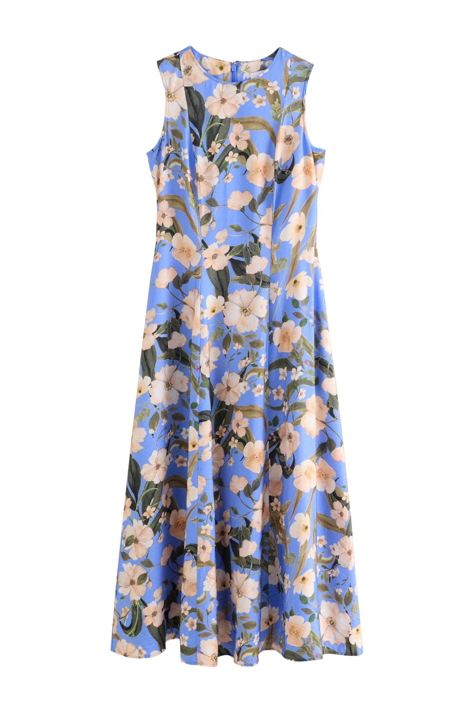 Blue Floral Print